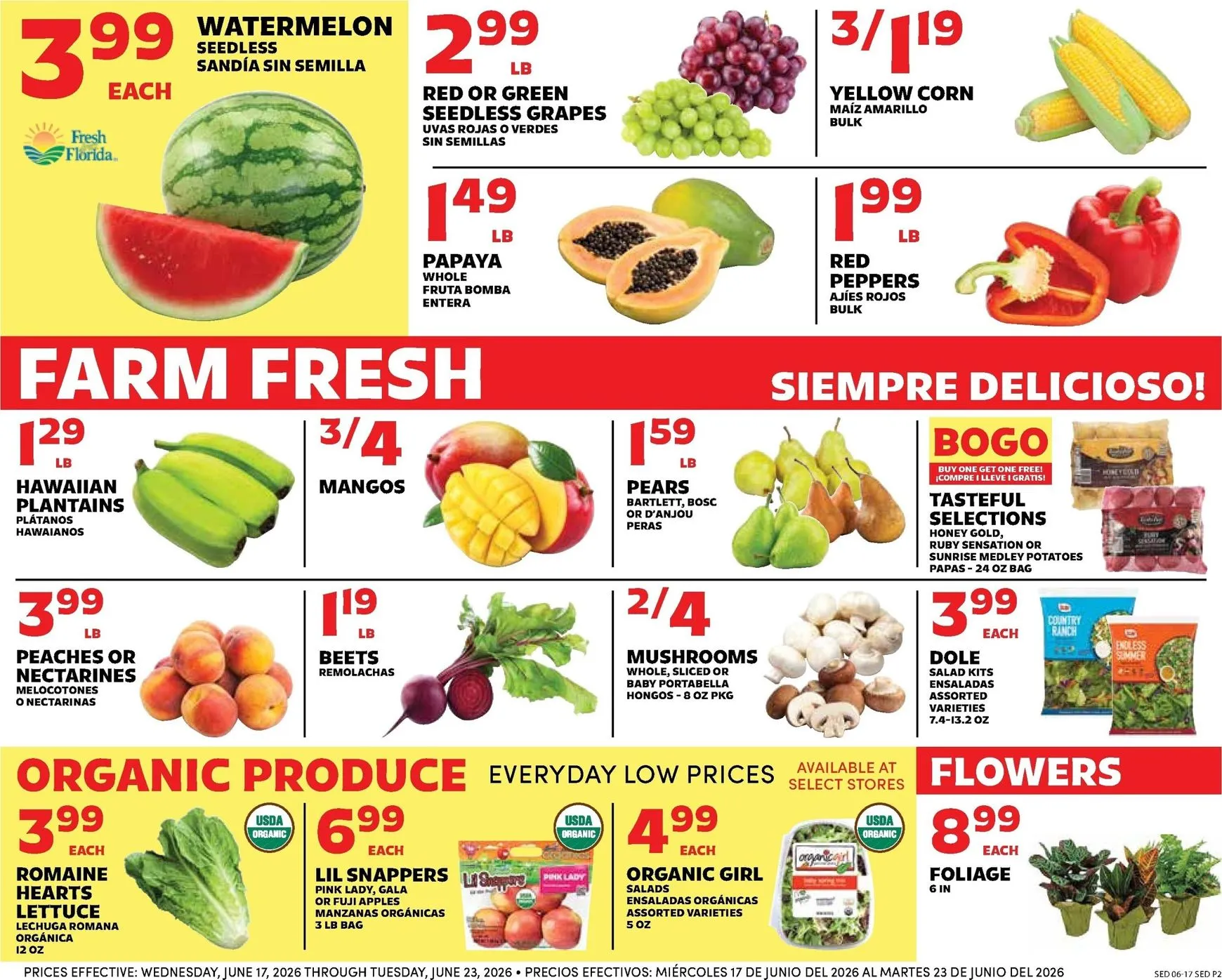 Weekly ad Current Sedano's leaflet valid from Wednesday 06/17/2026 to Tuesday 06/23/2026 from June 17 to June 23 2026 - Page 2