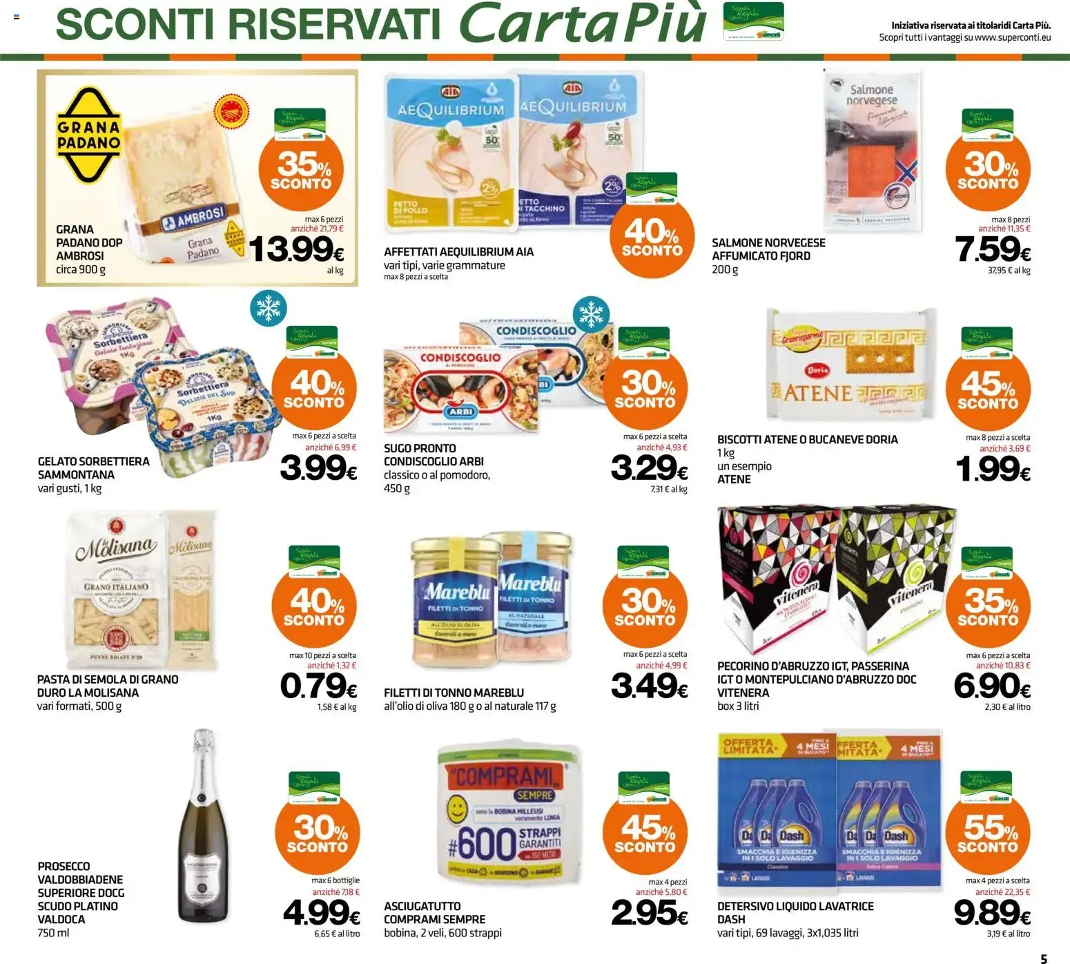 Superconti volantino dal 13/08/2026 - online Offerte da 13 agosto a 26 agosto di 2026 - Pagina del volantino 5