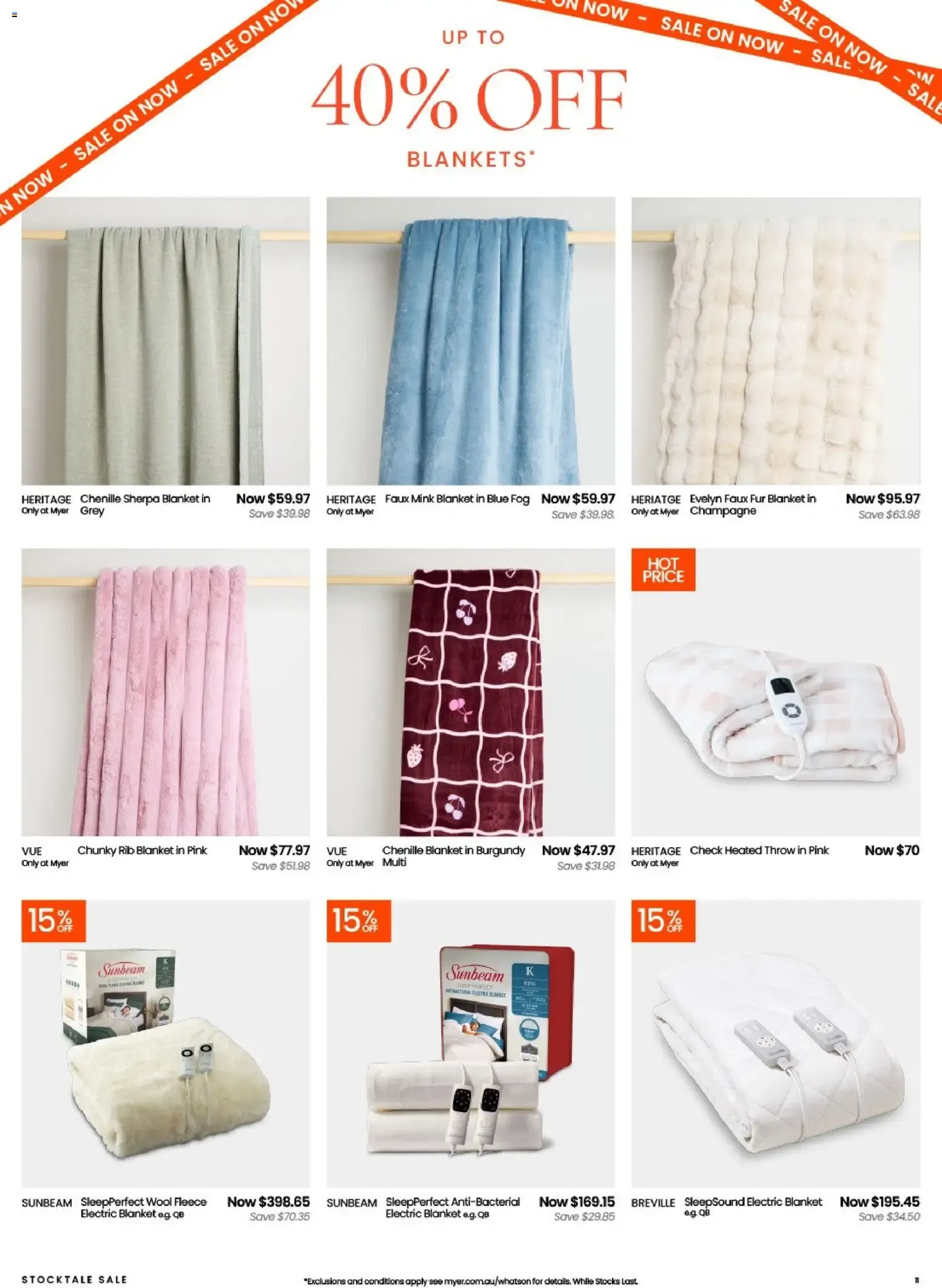 Myer Stocktake Sale - 25/05/2026 > weekly / monthly specials - Catalogue valid from 25 May to 5 July 2026 - page 11