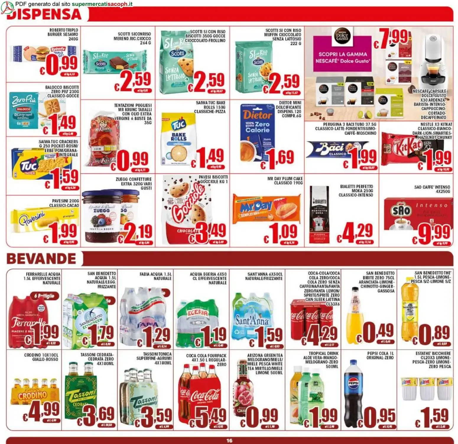 Sacoph Speciale Anniversario da 11 settembre a 22 settembre di 2026 - Pagina del volantino 16