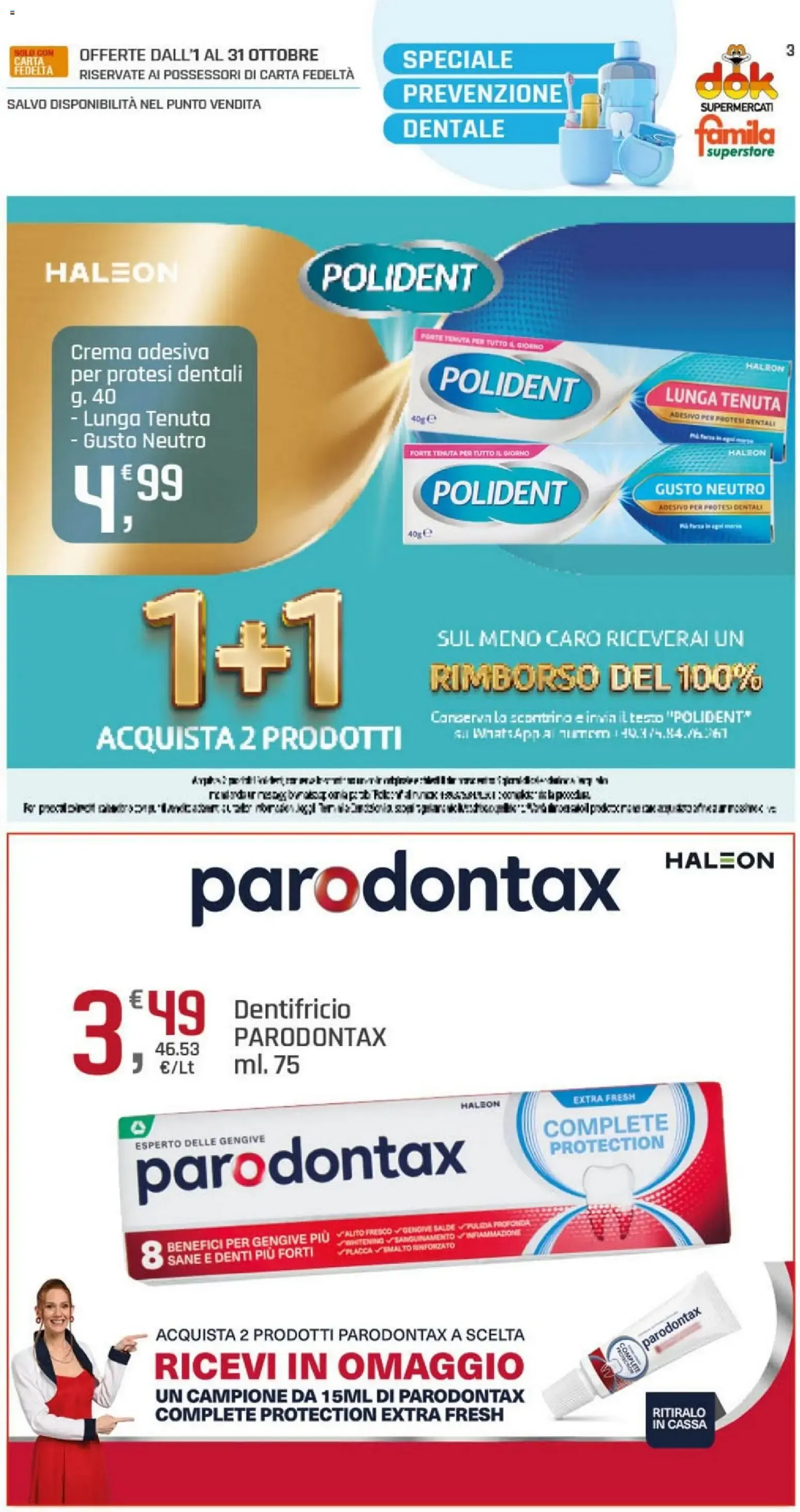 Nuovo DOK volantino Oral Care dal 01/10/2026 > offerte anteprima 🛍️ da 1 ottobre a 31 ottobre di 2026 - Pagina del volantino 3