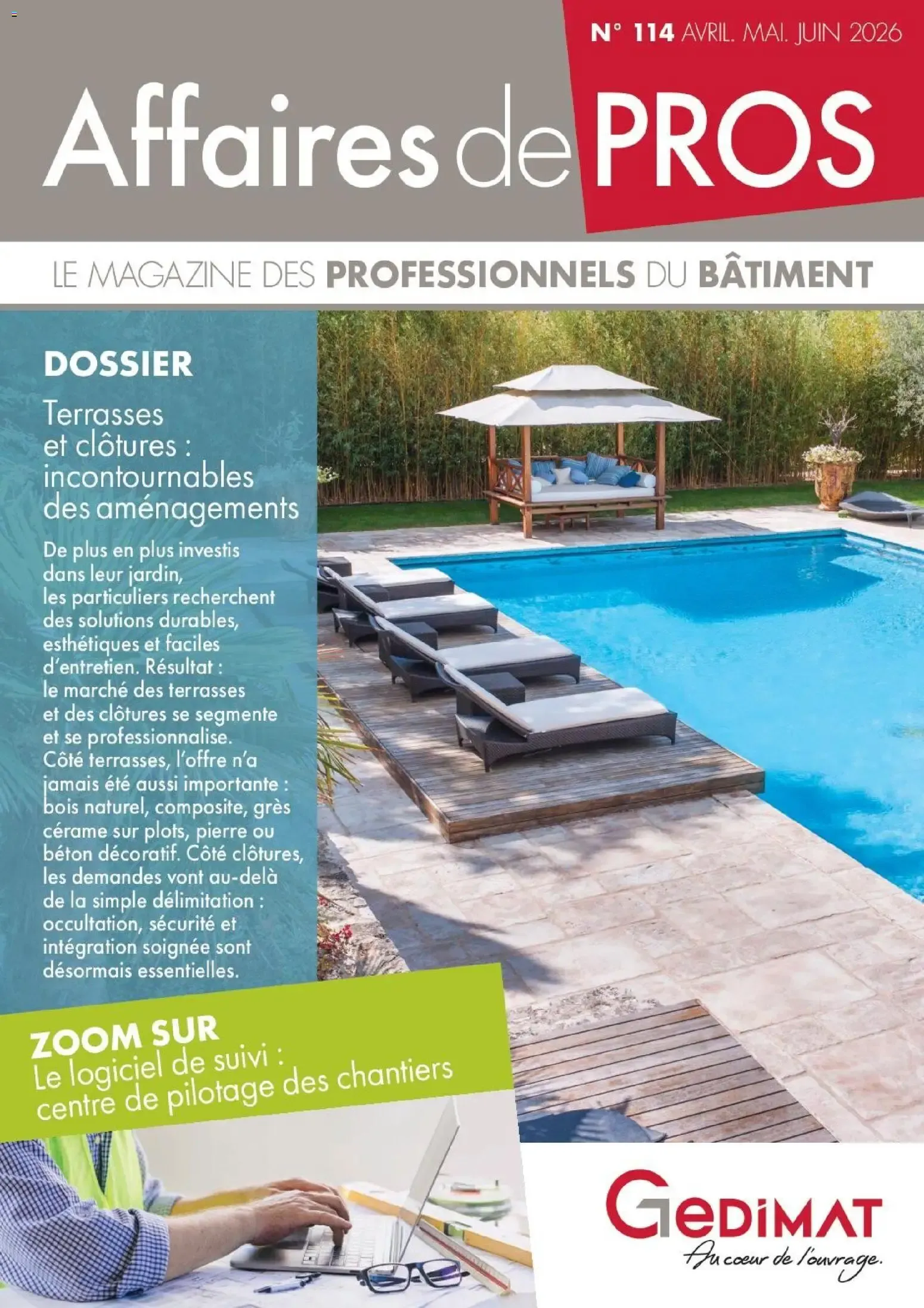 Gedimat - Affaires de Pros 114 à partir du 01/04/2026 - promo en ligne du 1 avril au 30 juin 2026 - Catalogue page 1