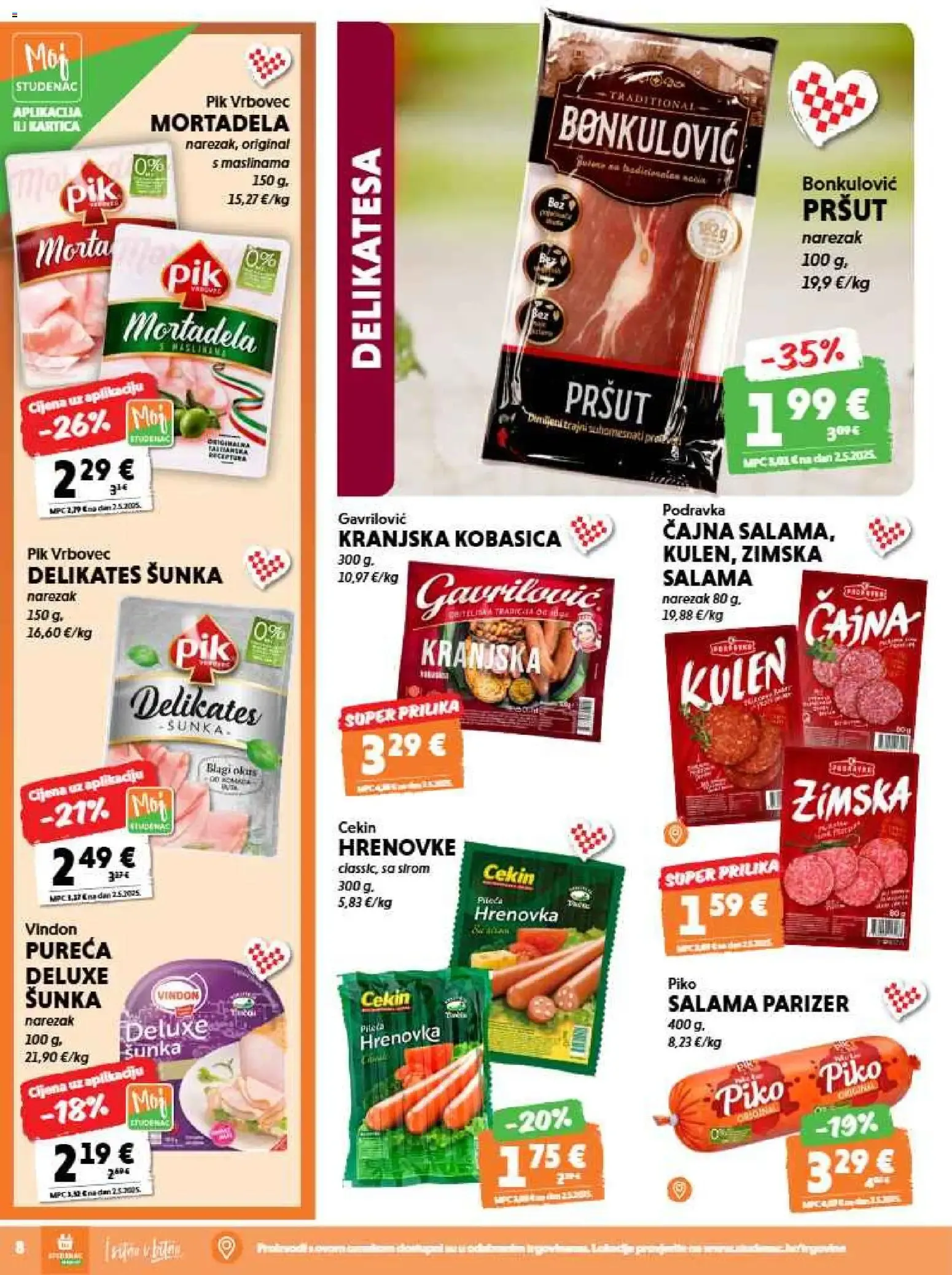 Katalog Studenac Katalog novi od 12.08.2026 na listanje > letak digitalni od 12. kolovoza do 25. kolovoza 2026. - Pregled Stranica 8