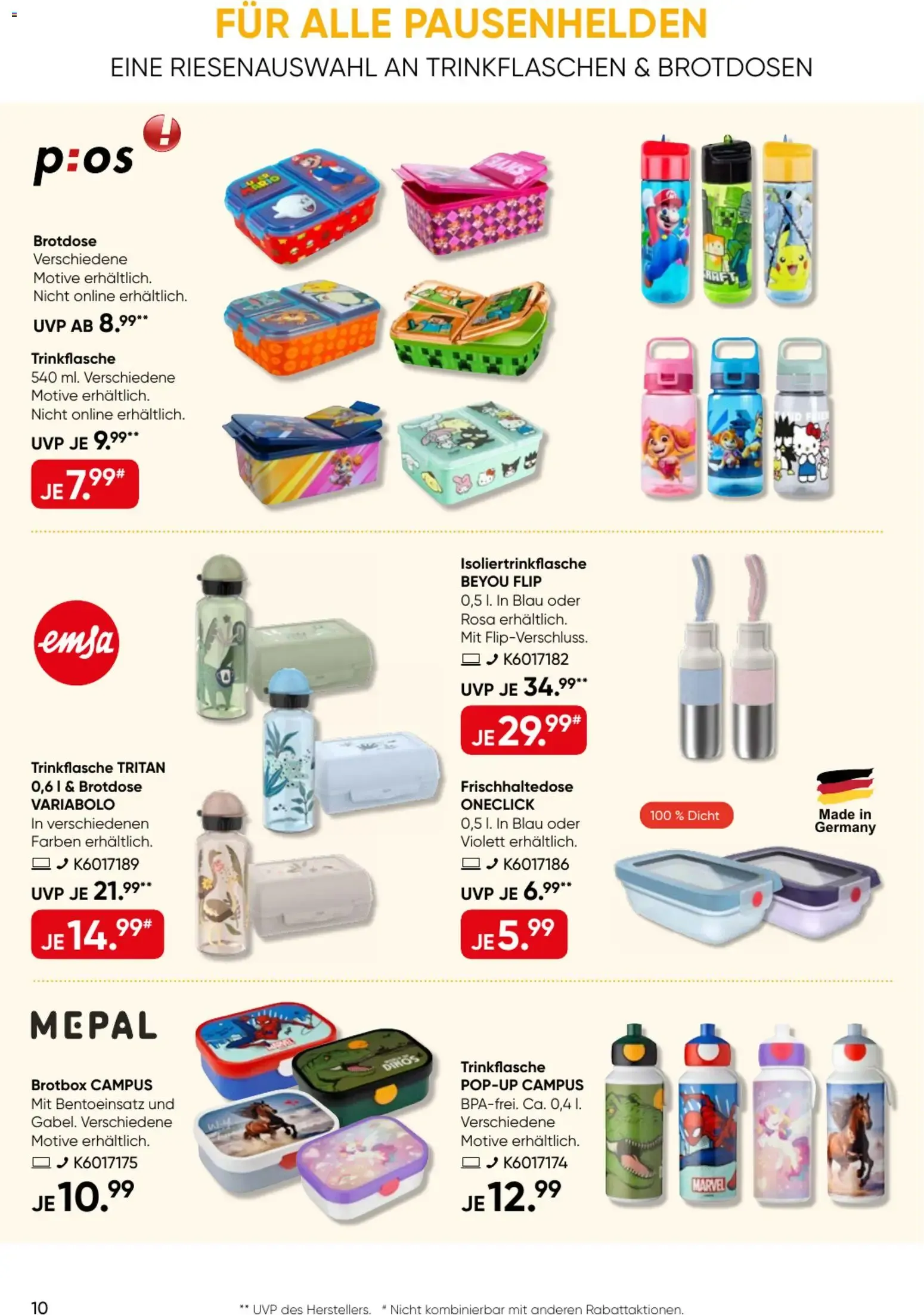 Galeria Karstadt Kaufhof Back to school vom 06.07.2026 – Angebote online von 6. Juli bis 30. September 2026 - Prospekt seite 10