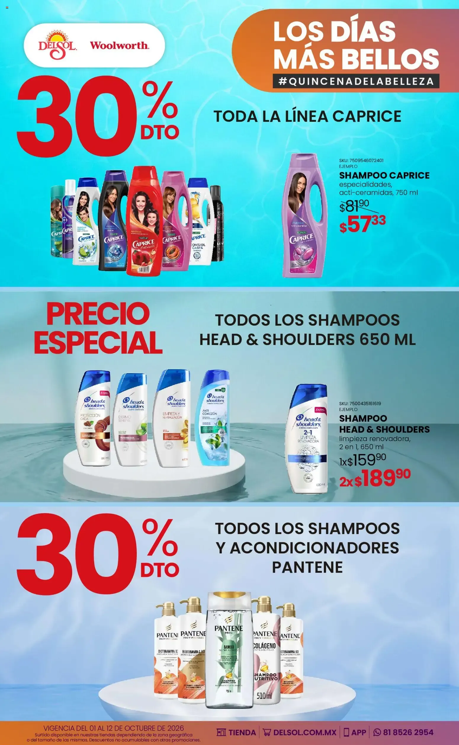 Catálogo de Del Sol y Woolworth catálogo Los días más bellos - Quincena Belleza (01/10/2026 - 12/10/2026) - catálogo en línea 1 de octubre al 12 de octubre 2026 - Pagina 2