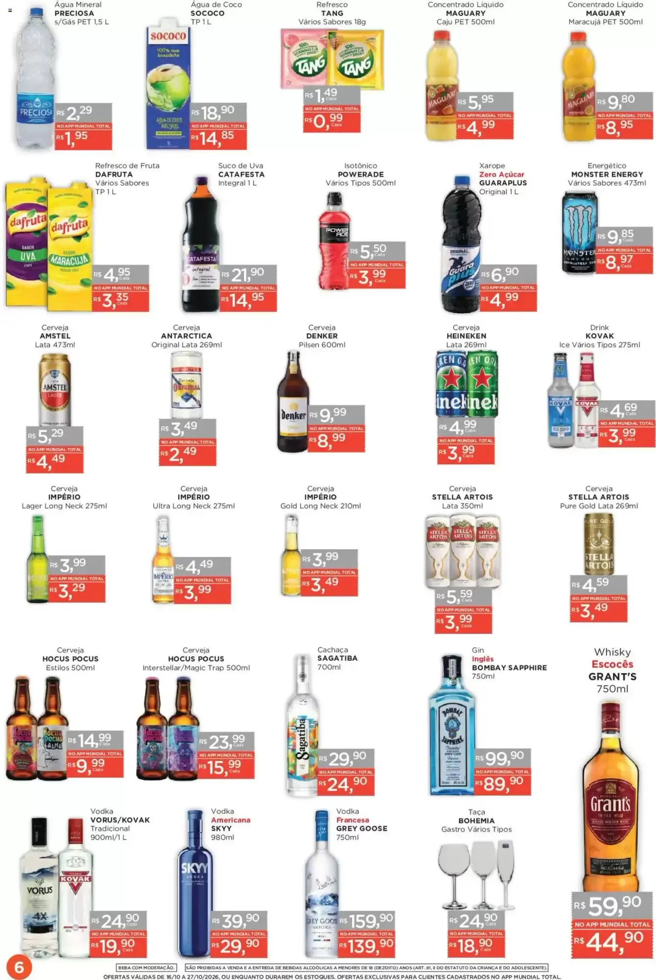 Encarte de Encarte Supermercados Mundial 16 de outubro até 27 de outubro 2026 - Pagina 6