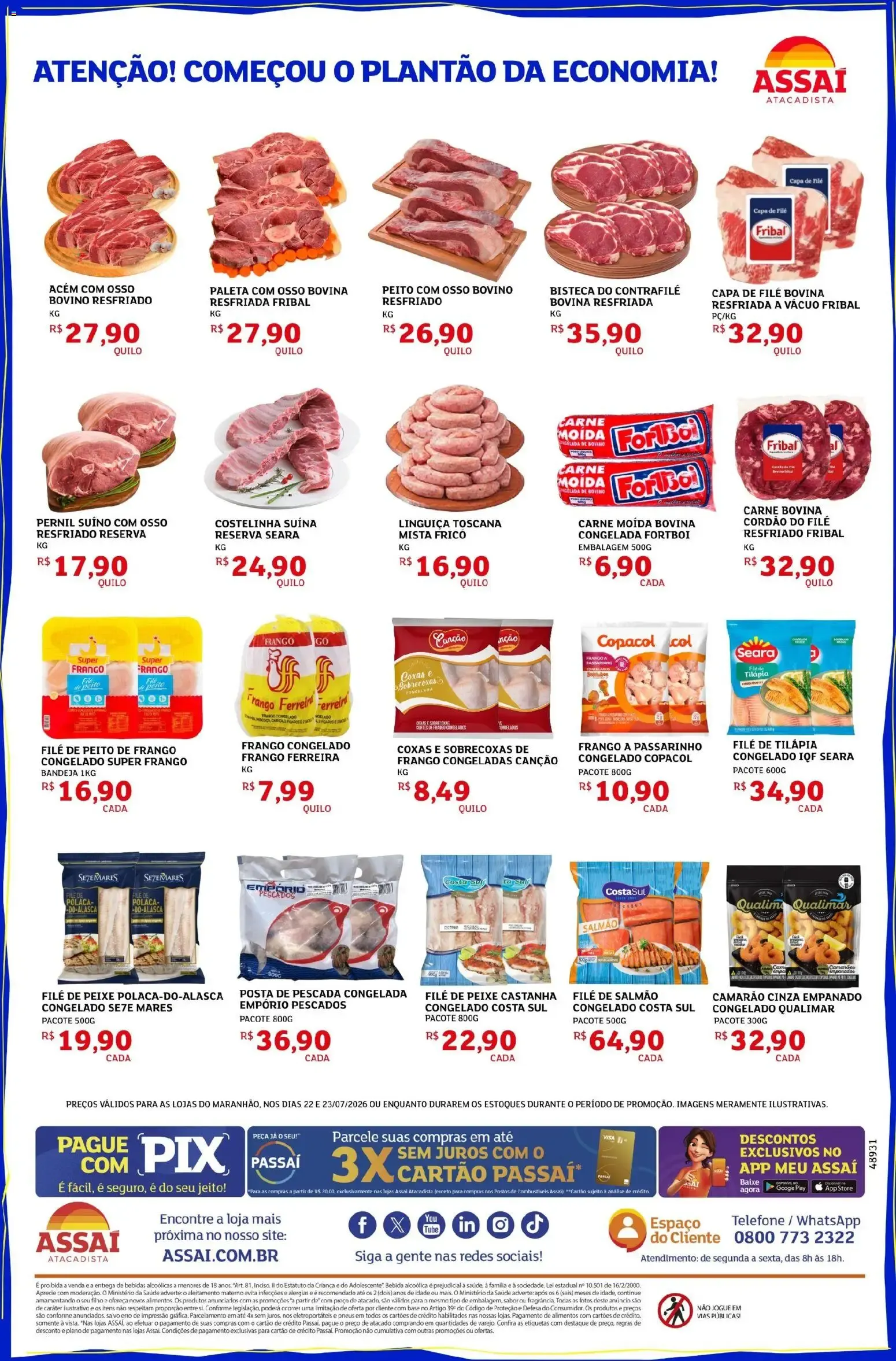 Encarte de Assaí Atacadista - 4a & 5a Feirassai 22 de julho até 23 de julho 2026 - Pagina 2