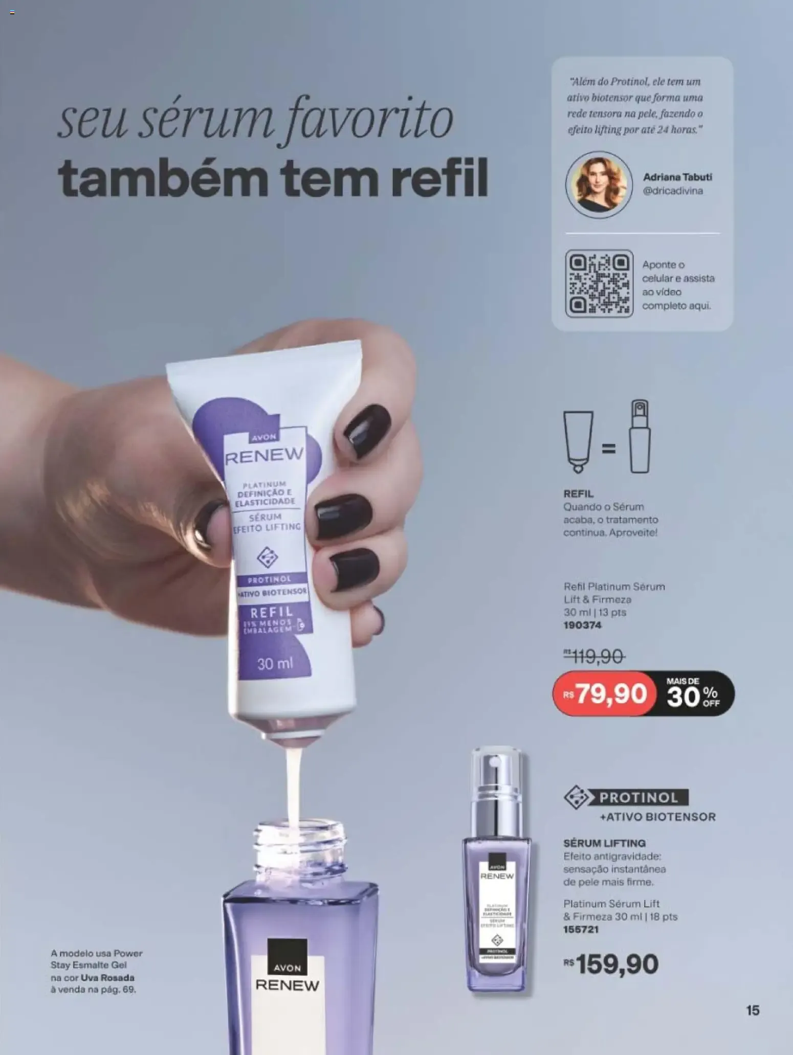 Encarte de Revista Avon folheto - Campanha 13 de 10/08/2026 | Promoção Online 10 de agosto até 31 de agosto 2026 - Pagina 15