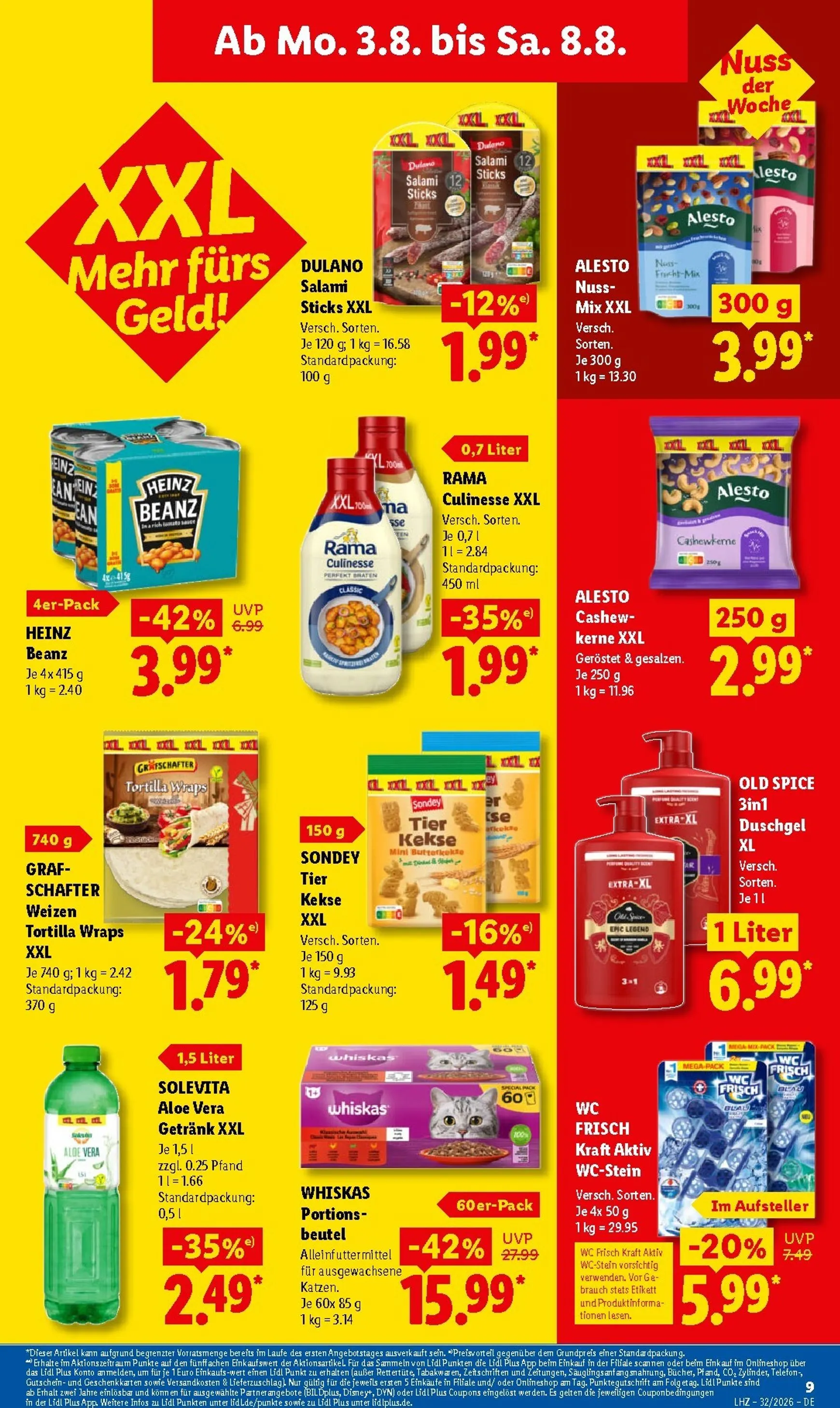 Lidl Prospekt – von Montag 03.08.2026 bis Samstag 08.08.2026 von 3. August bis 8. August 2026 - Prospekt seite 18