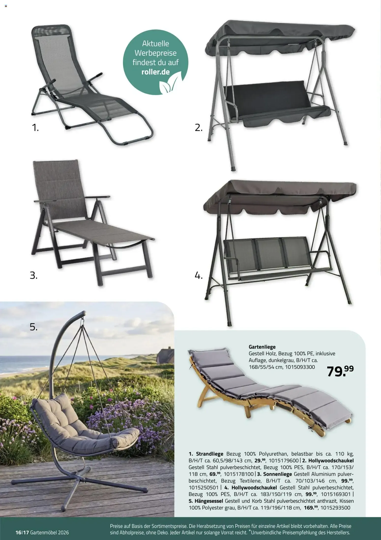 Roller Gartenliebe: Neue Looks für deinen Sommer von 23. Februar bis 26. September 2026 - Prospekt seite 15