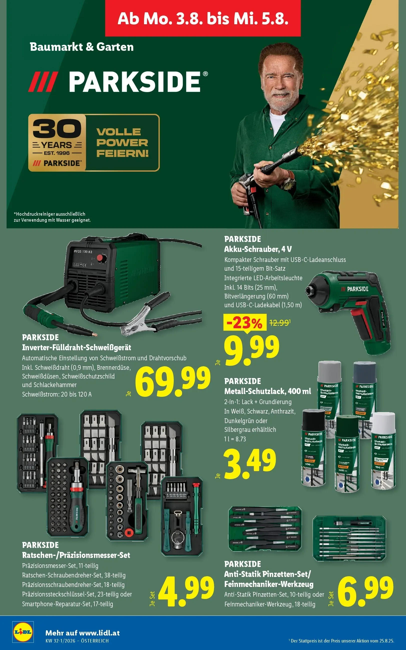 Lidl Aktion von 30. Juli bis 1. August 2026 - Flugblätt seite  31