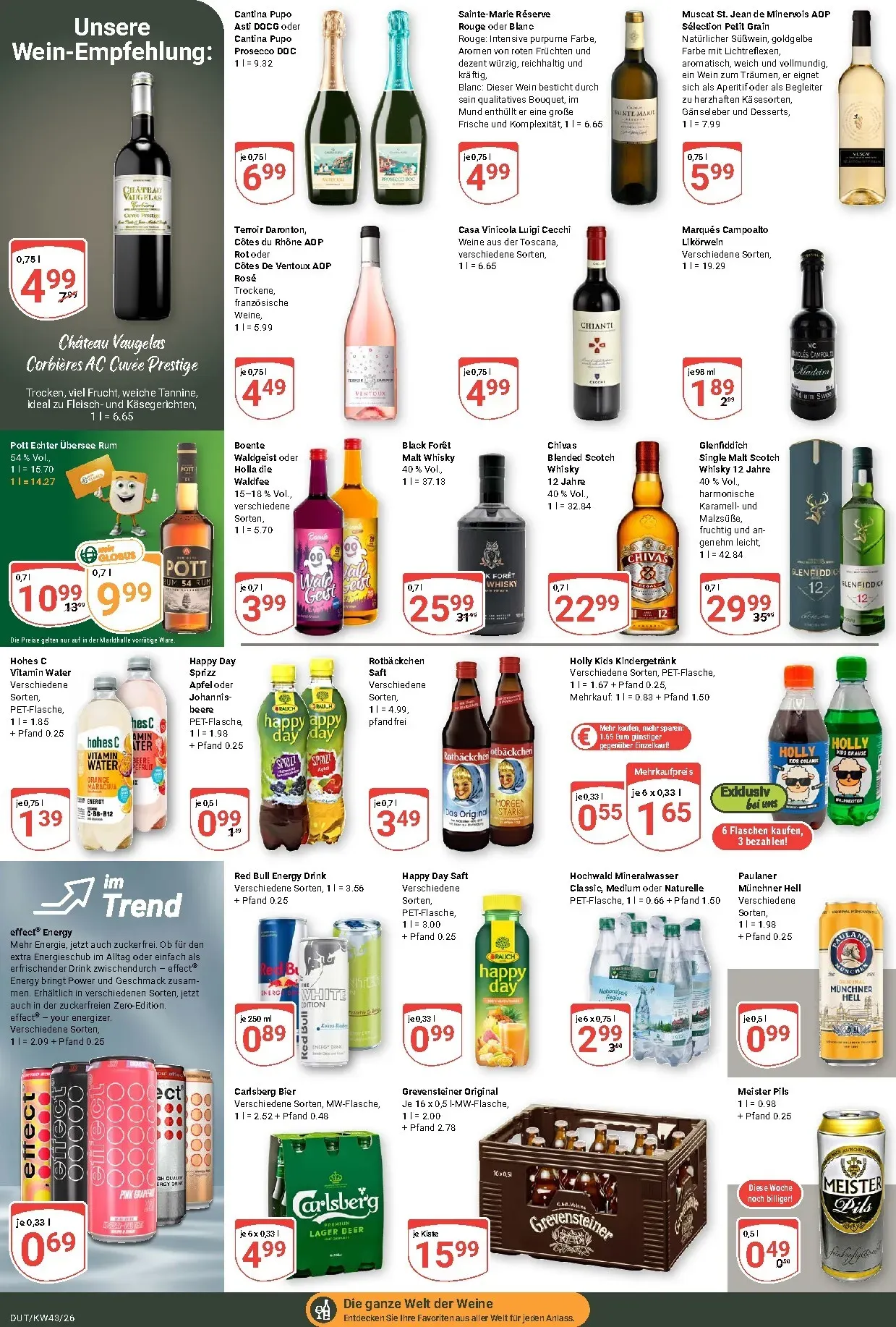 Globus - Dutenhofen Prospekt nächste Woche – von Montag 19.10.2026 bis Samstag 24.10.2026 von 19. Oktober bis 24. Oktober 2026 - Prospekt seite 17