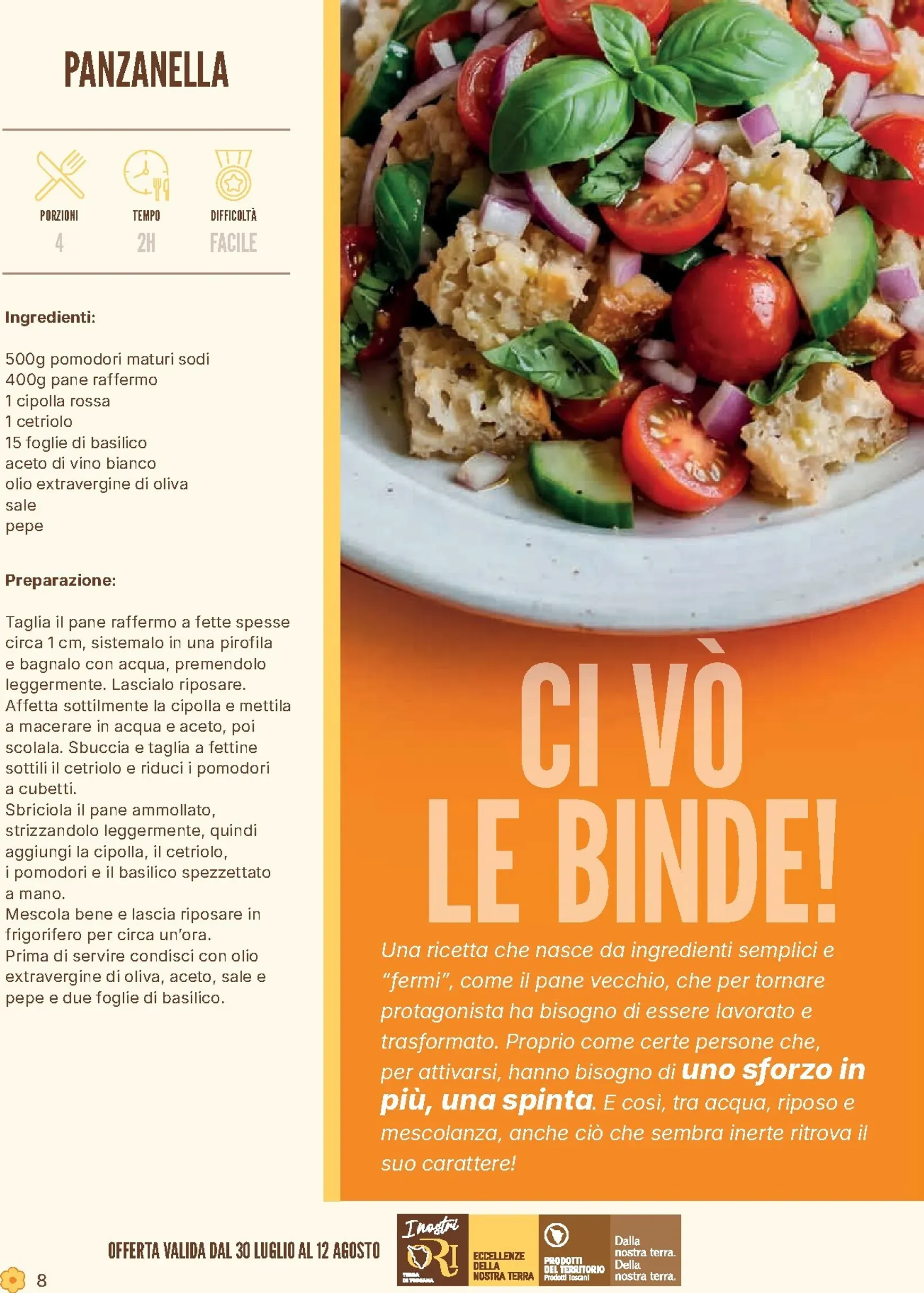 Conad Come Parli: La Toscana parola per parola da 30 luglio a 12 agosto di 2026 - Pagina del volantino 8