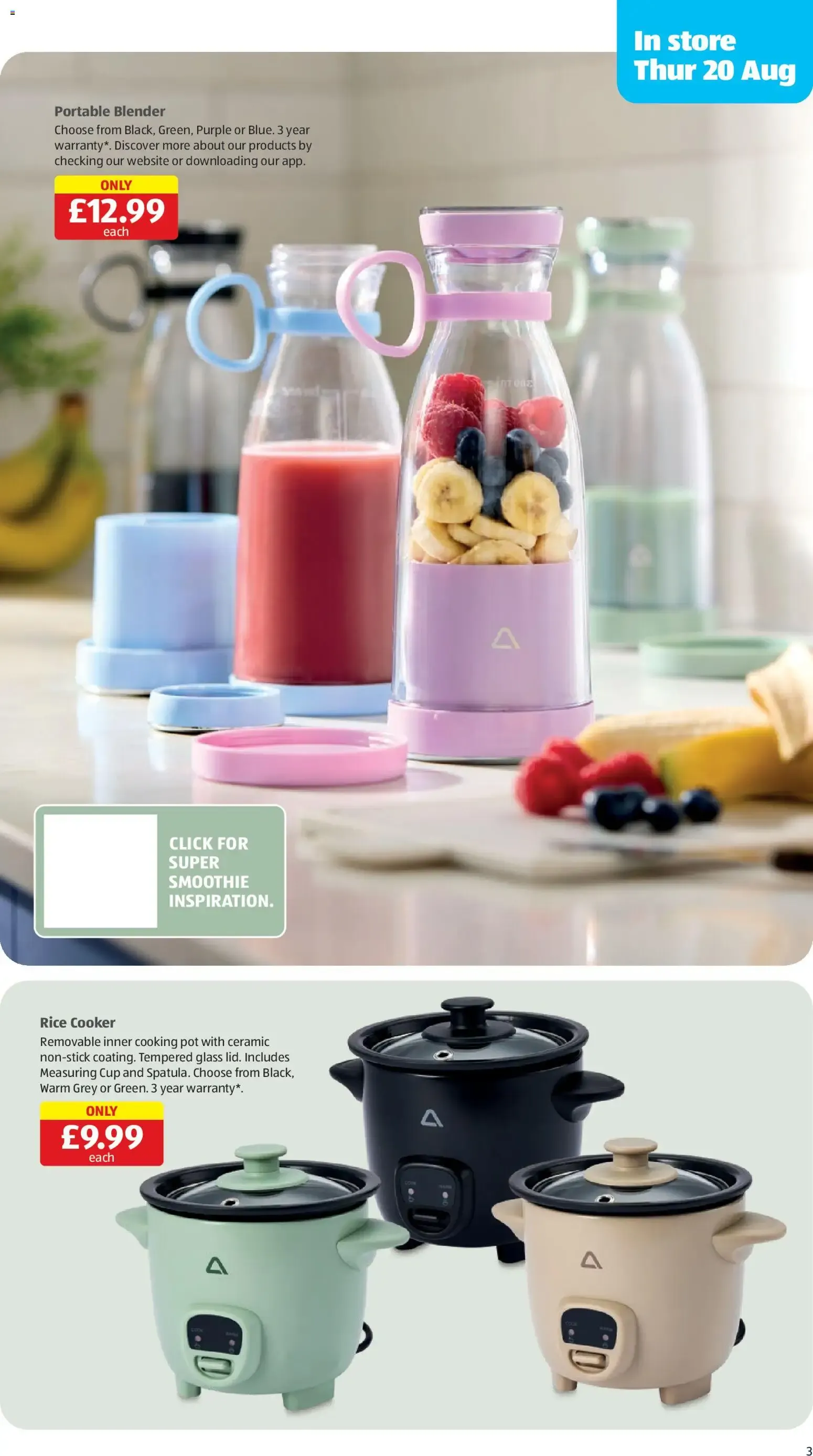 Aldi Specialbuys: Student Event from 13 August to 23 August 2026 - Catalogue Page 3