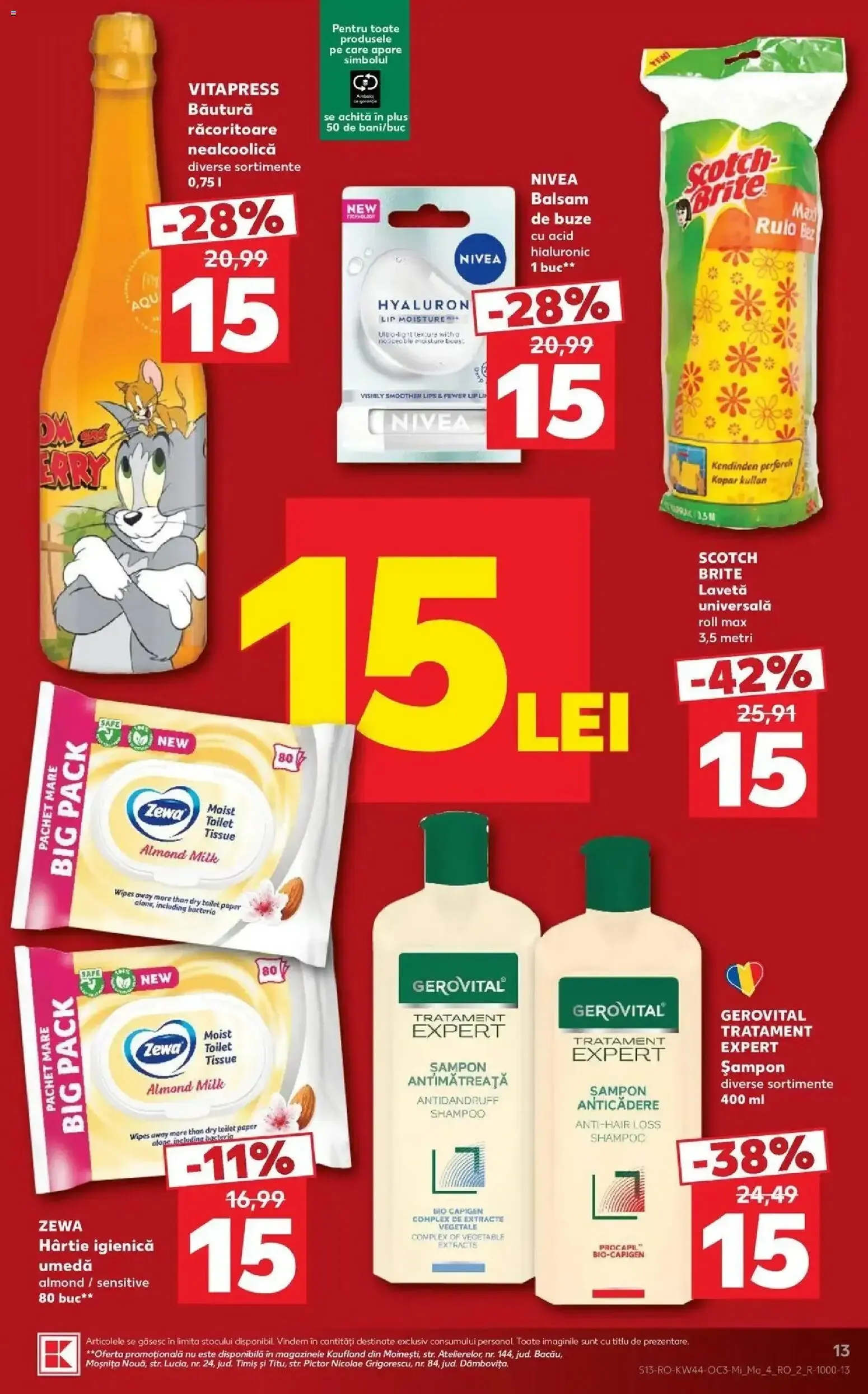 Catalog Kaufland - Super Oferte de Neratat de la 29 octombrie până la 3 noiembrie 2026 - Revista Pagina 13