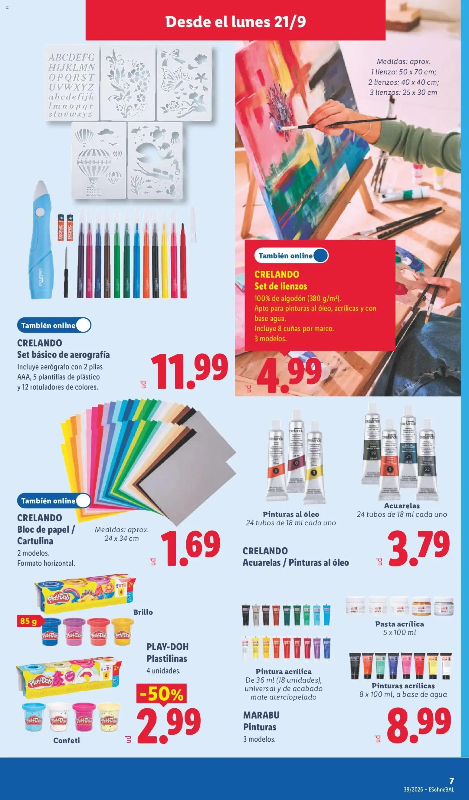 Catálogo de Lidl folleto de bazar del 21/09/2026 | Ofertas 21 de septiembre al 27 de septiembre 2026 - Página 11