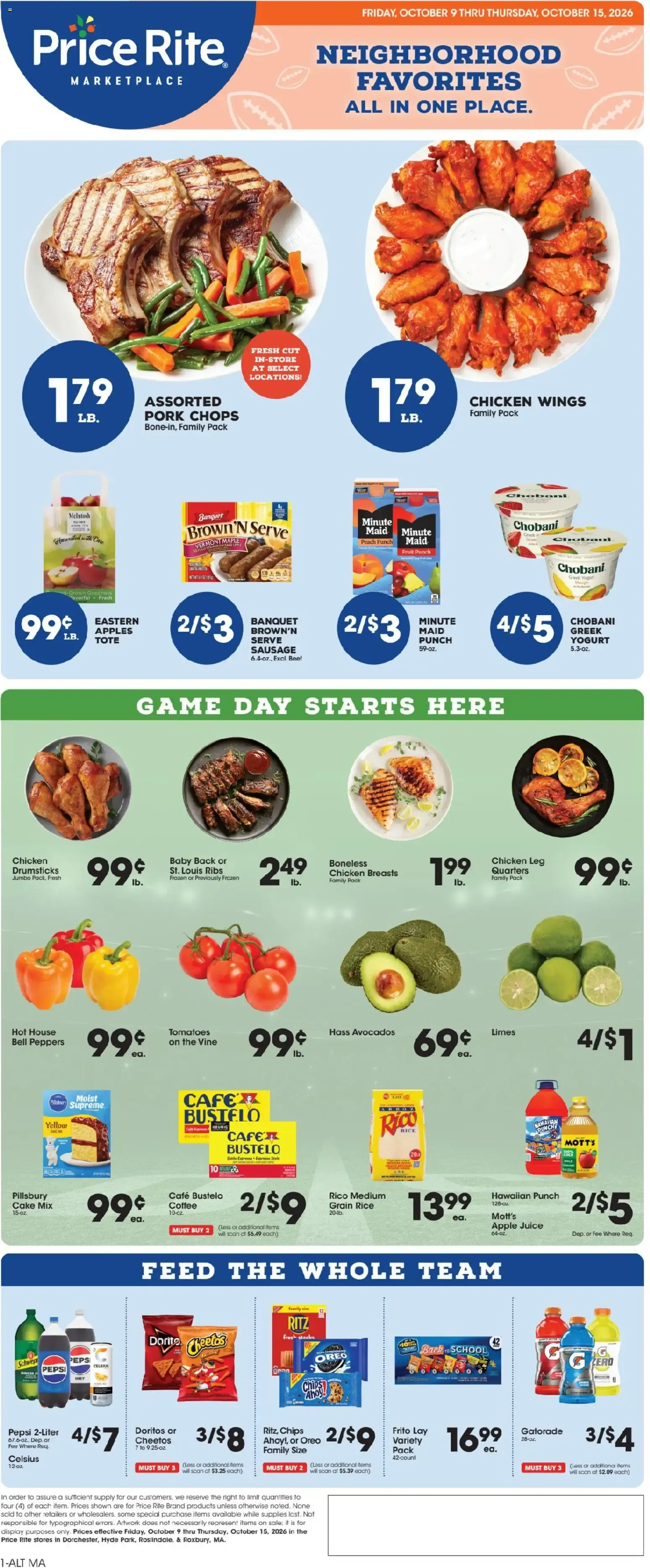 Price Rite Weekly Ad (10/09 - 10/15 2026) - Flyer
