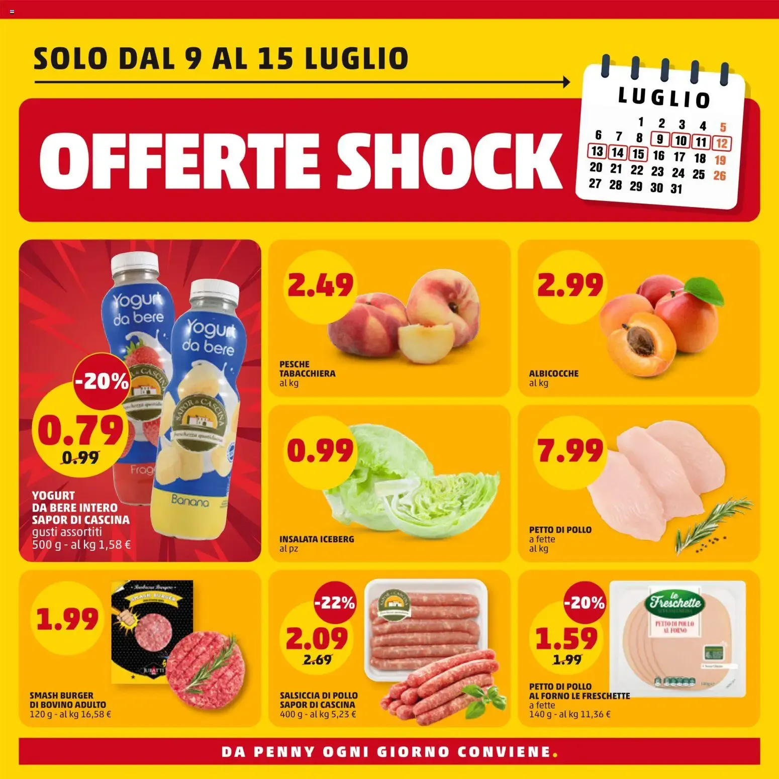 PENNY Offerte Shock da 9 luglio a 15 luglio di 2026 - Pagina del volantino 2