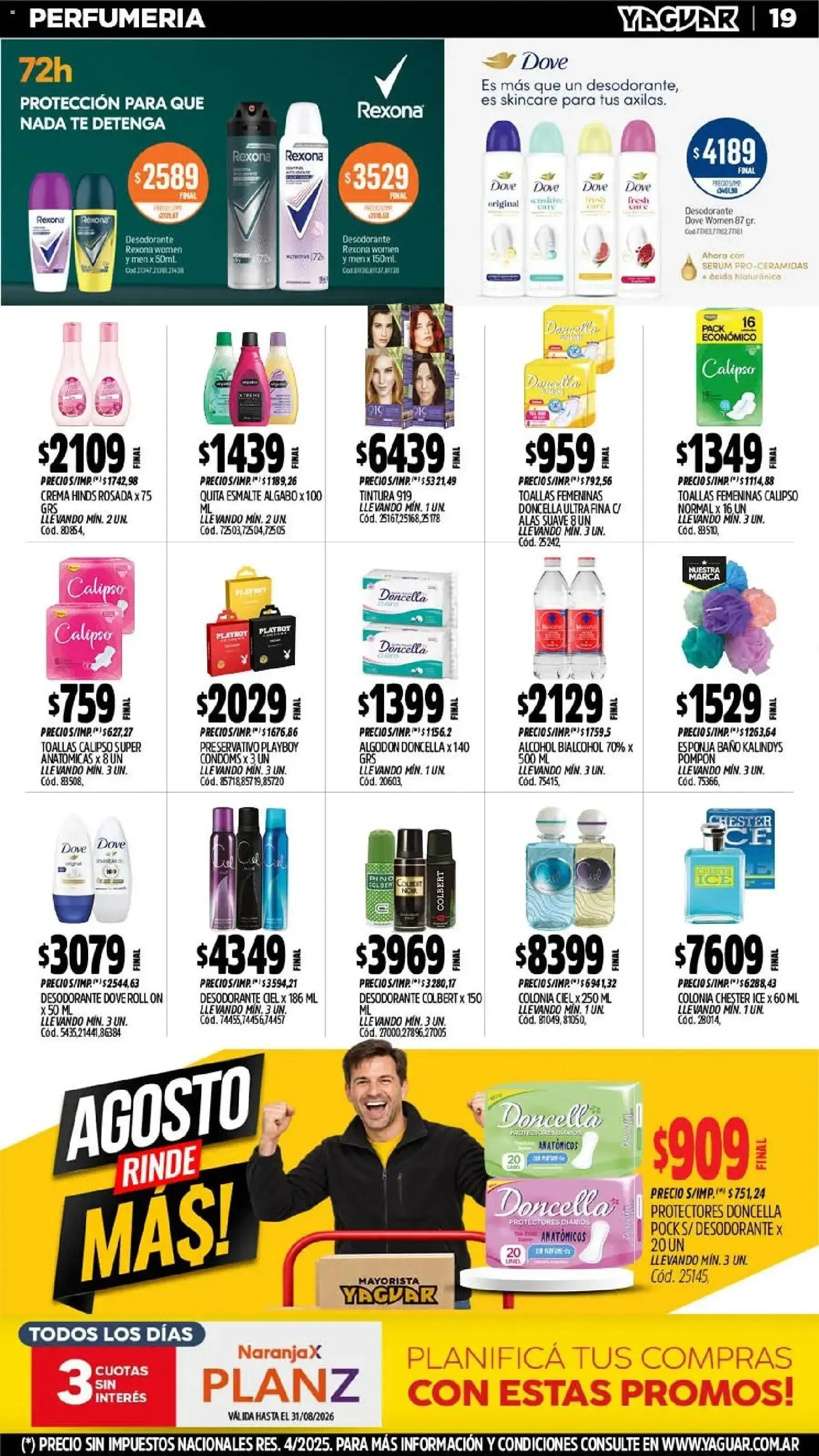 Ofertas de Mayorista Yaguar - Agosto Rinde Más! 24 de agosto al 30 de agosto 2026 - Página 20 del catálogo