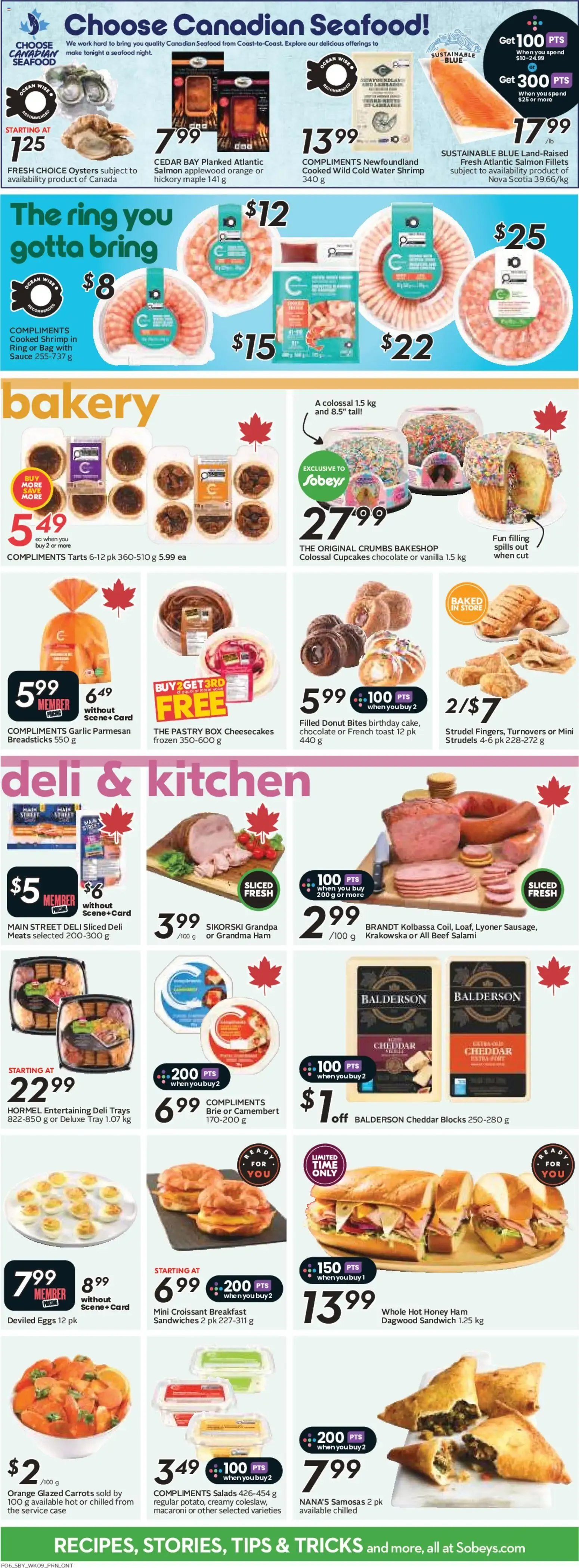 Sobeys weekly flyer / circulaire from Jun 25, 2026 > weekly specials & deals from June 25 to July 1 2026 - flyer page 9