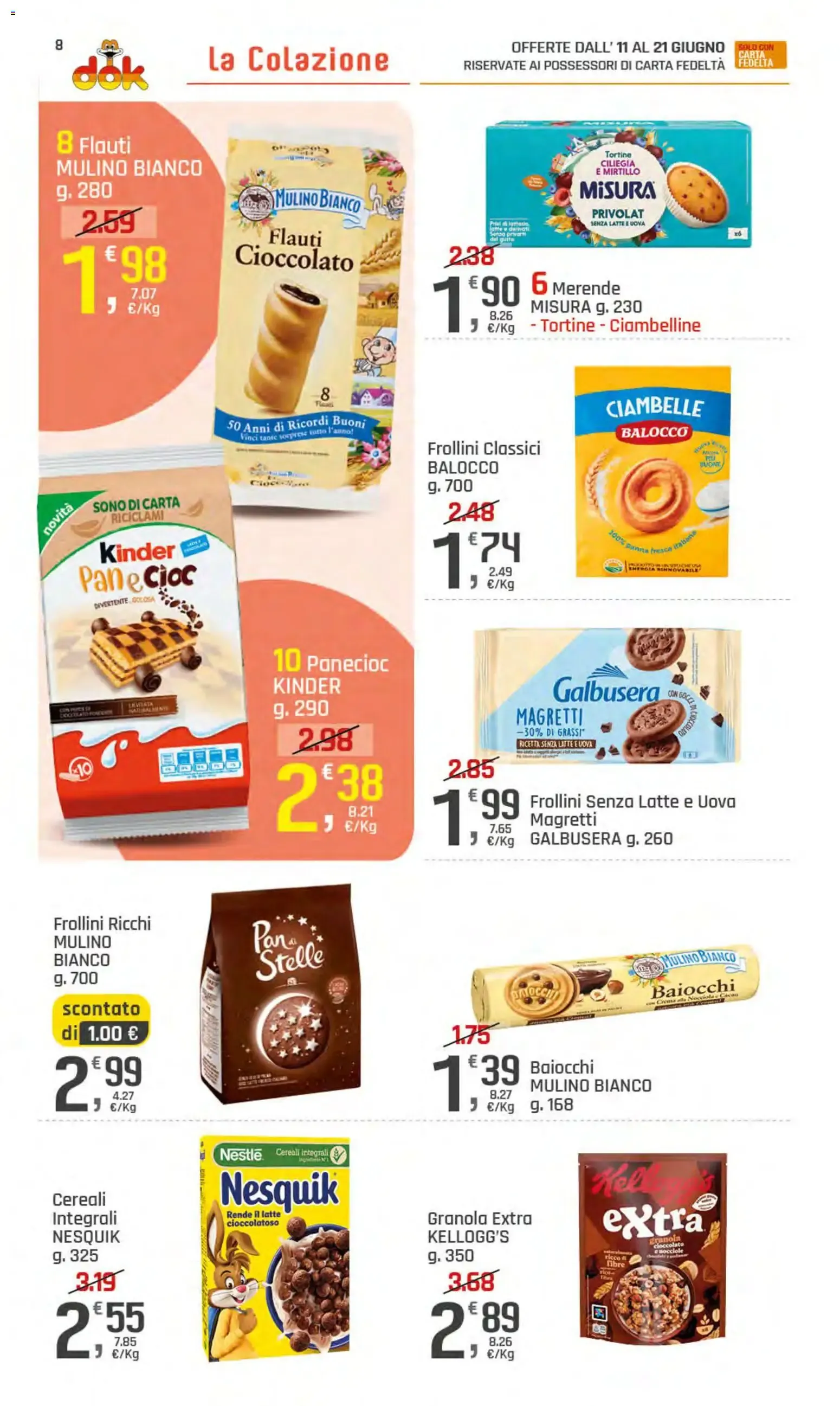 Nuovo DOK volantino dal 11/06/2026 > offerte anteprima 🛍️ da 11 giugno a 21 giugno di 2026 - Pagina del volantino 8