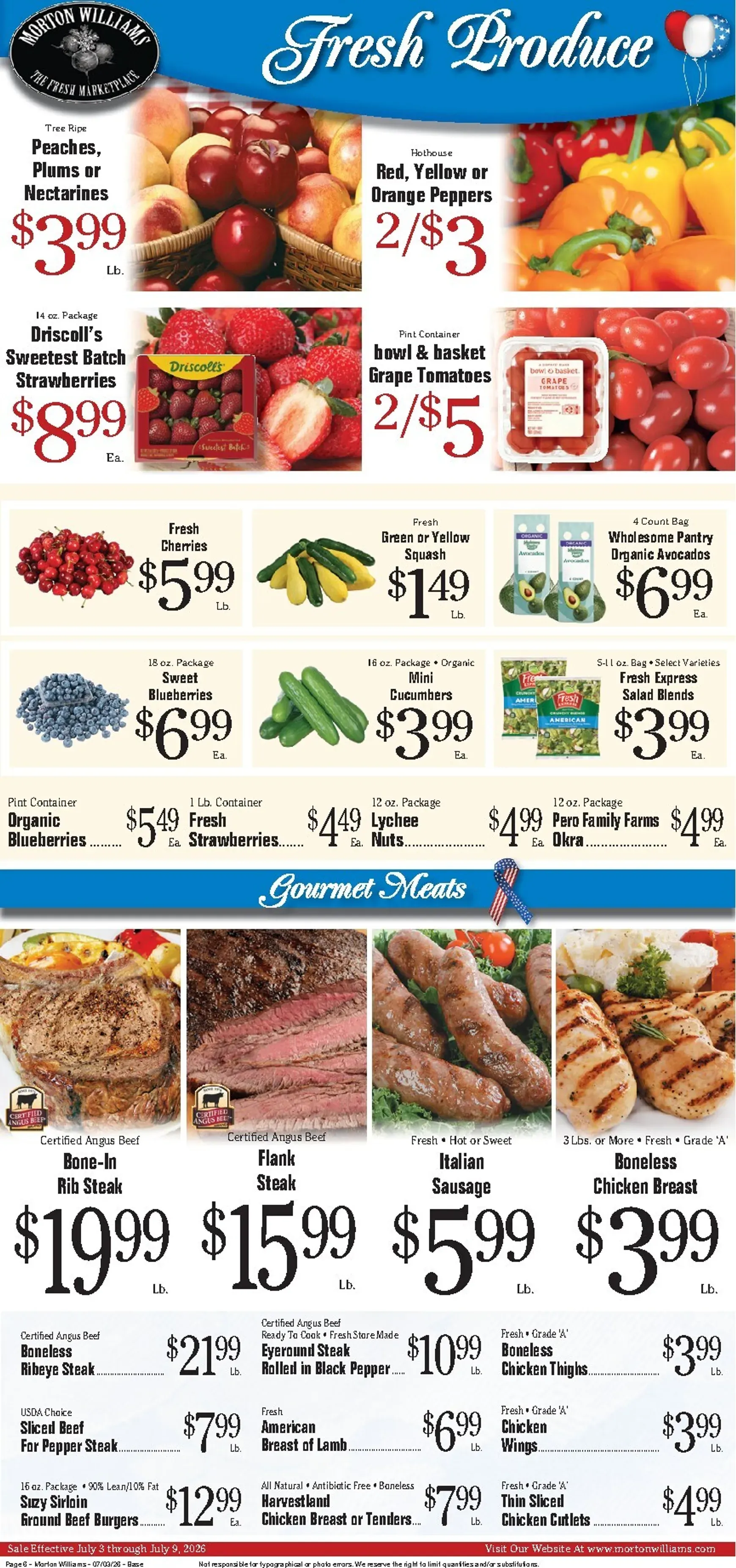 Weekly ad Current Morton Williams - Manhattan / Jersey City leaflet valid from Friday 07/03/2026 to Thursday 07/09/2026 from July 3 to July 9 2026 - Page 6