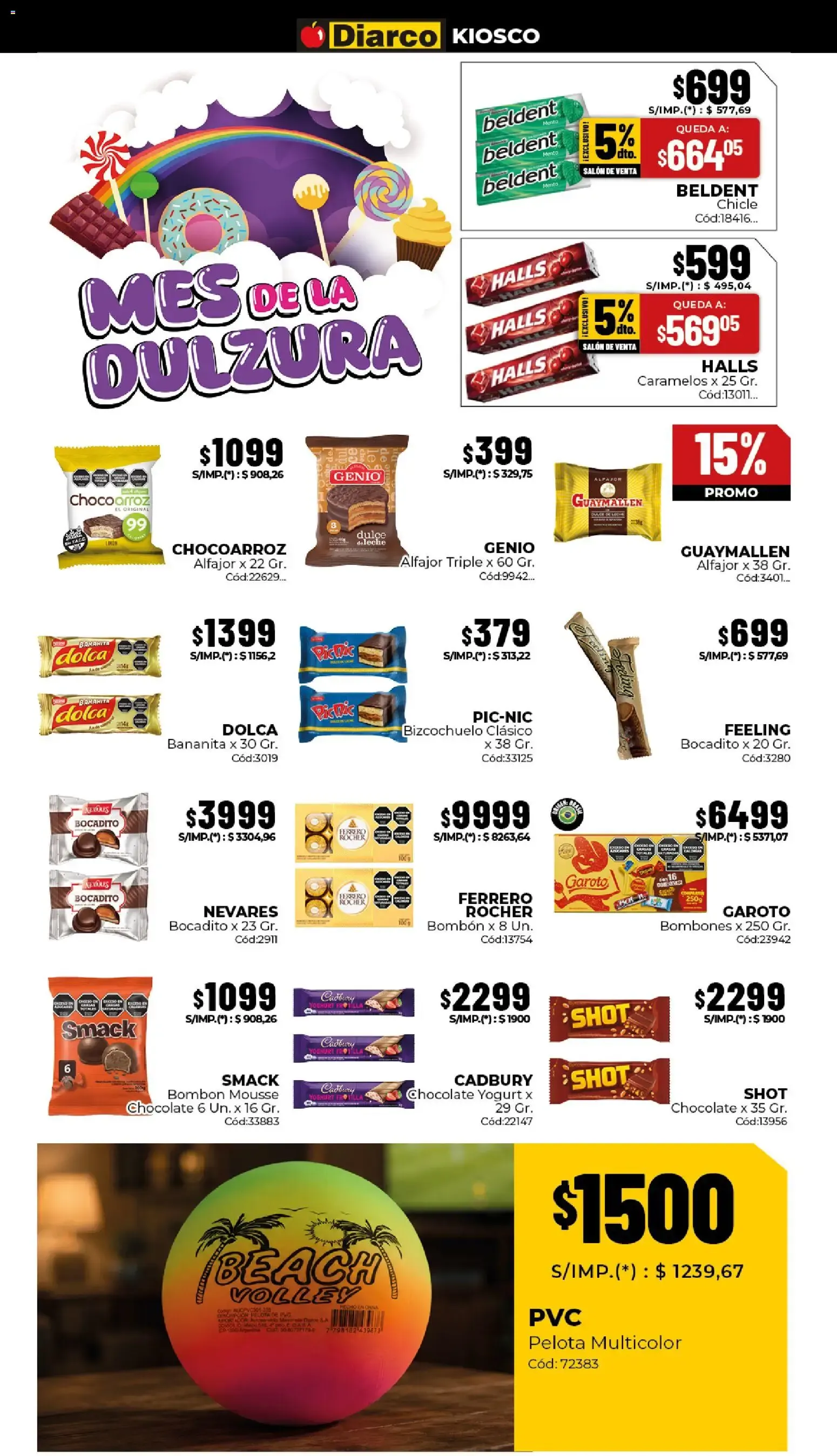 Ofertas de Diarco: ¡TODOS PUEDEN COMPRAR POR UNIDAD O CANTIDAD! 29 de junio al 3 de julio 2026 - Página 6 del catálogo