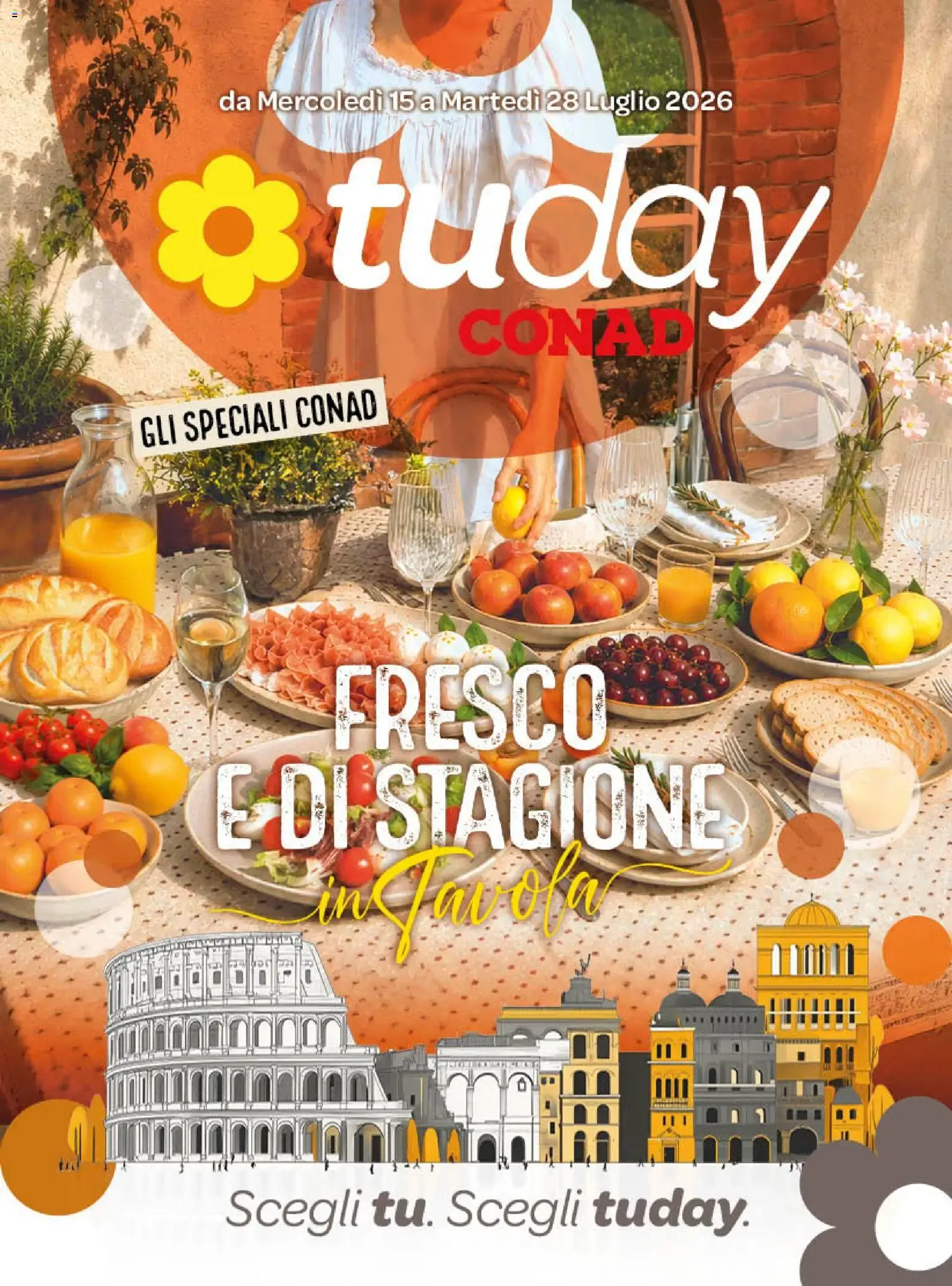 Gli Speciali Conad: Fresco e di Stagione da 15 luglio a 28 luglio di 2026 - Pagina del volantino 1