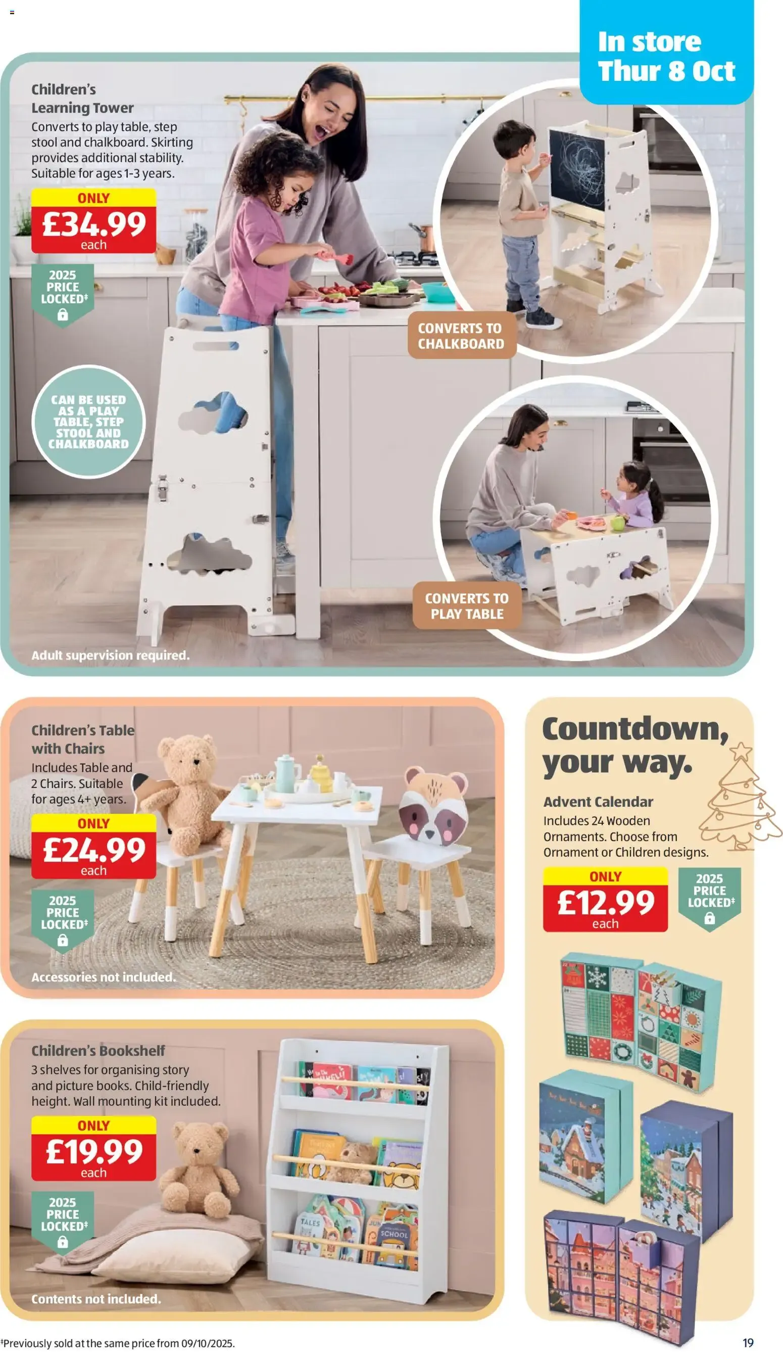 Aldi Specialbuys: The Wooden Toy Event from 8 October to 14 October 2026 - Catalogue Page 19
