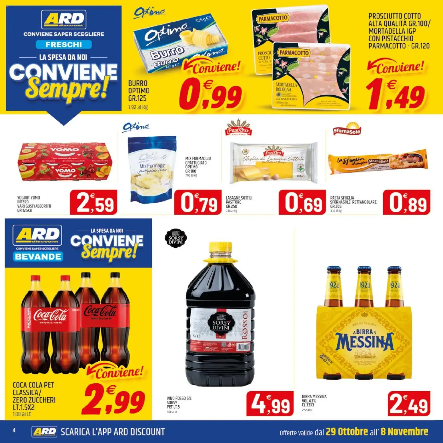 Nuovo ARD Discount volantino Sardegna dal 29/10/2026 > offerte anteprima 🛍️ da 29 ottobre a 8 novembre di 2026 - Pagina del volantino 4