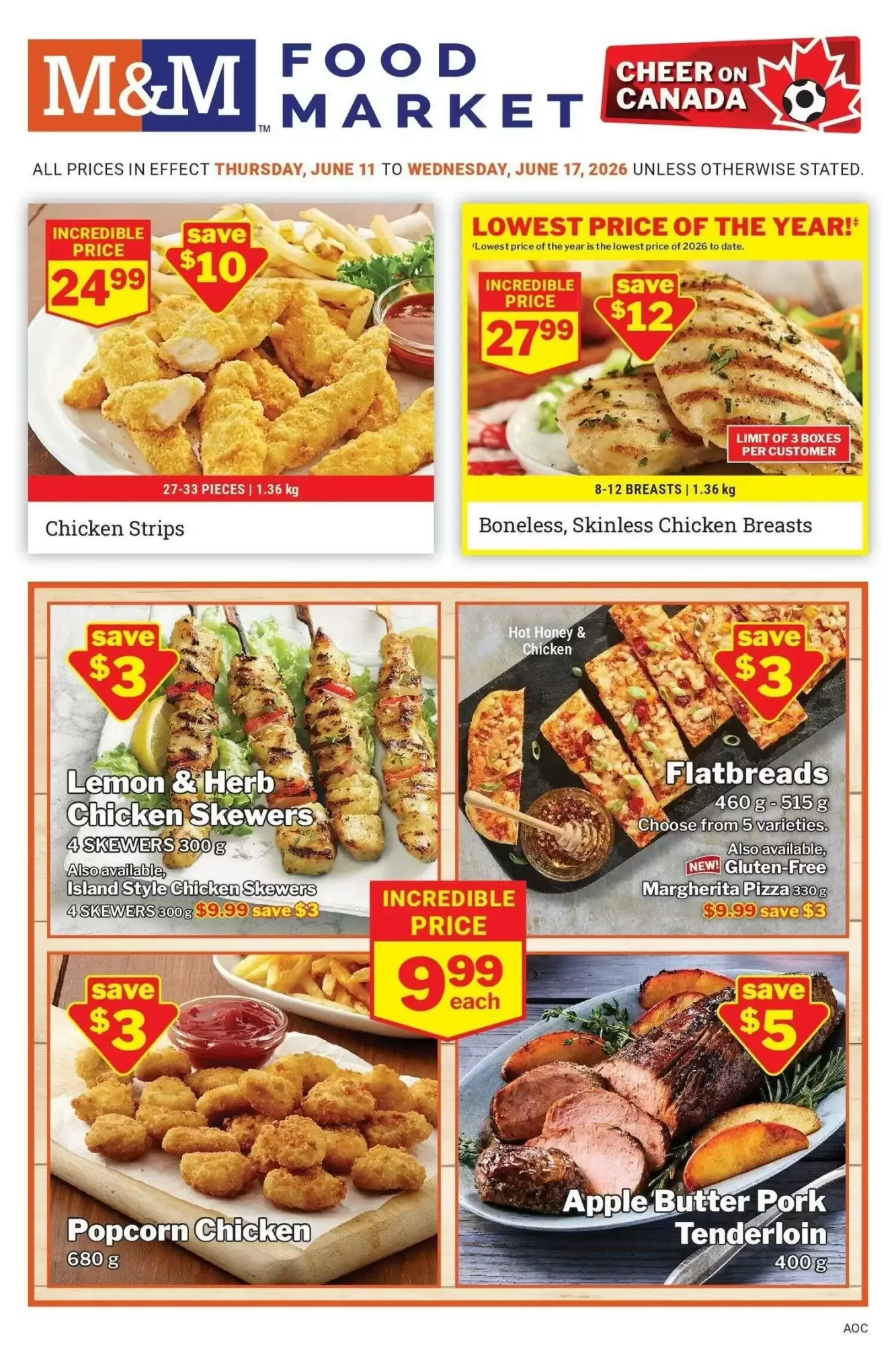 M & M Food Market flyer week 24 from June 11 to June 17 2026 - flyer page 1