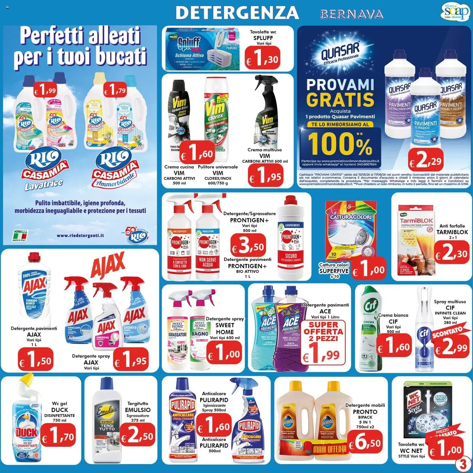 Bernava volantino dal 24/07/2026 - online Offerte da 24 luglio a 13 agosto di 2026 - Pagina del volantino 3