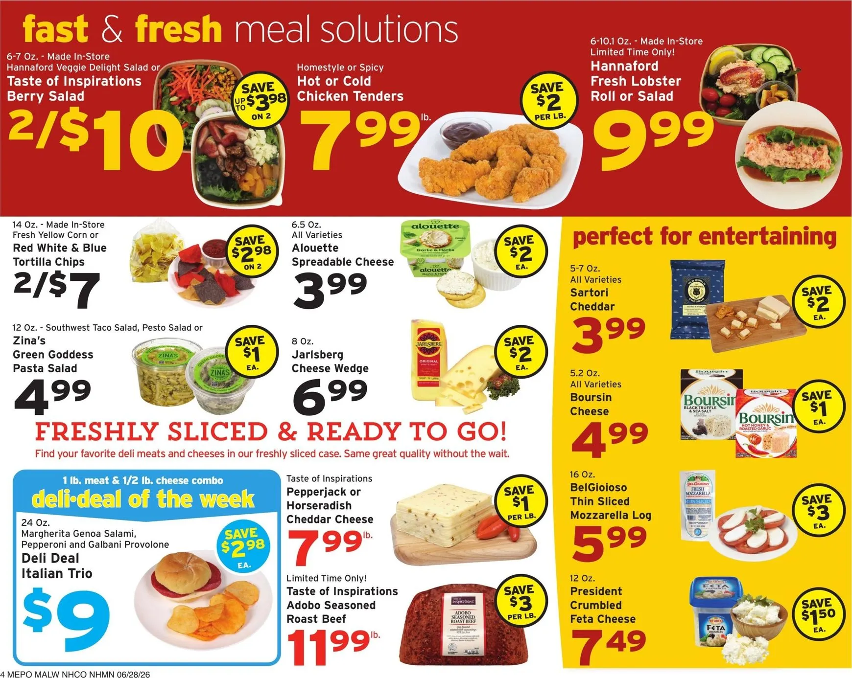 Weekly ad Hannaford Happy 4th of July! from June 28 to July 4 2026 - Page 4