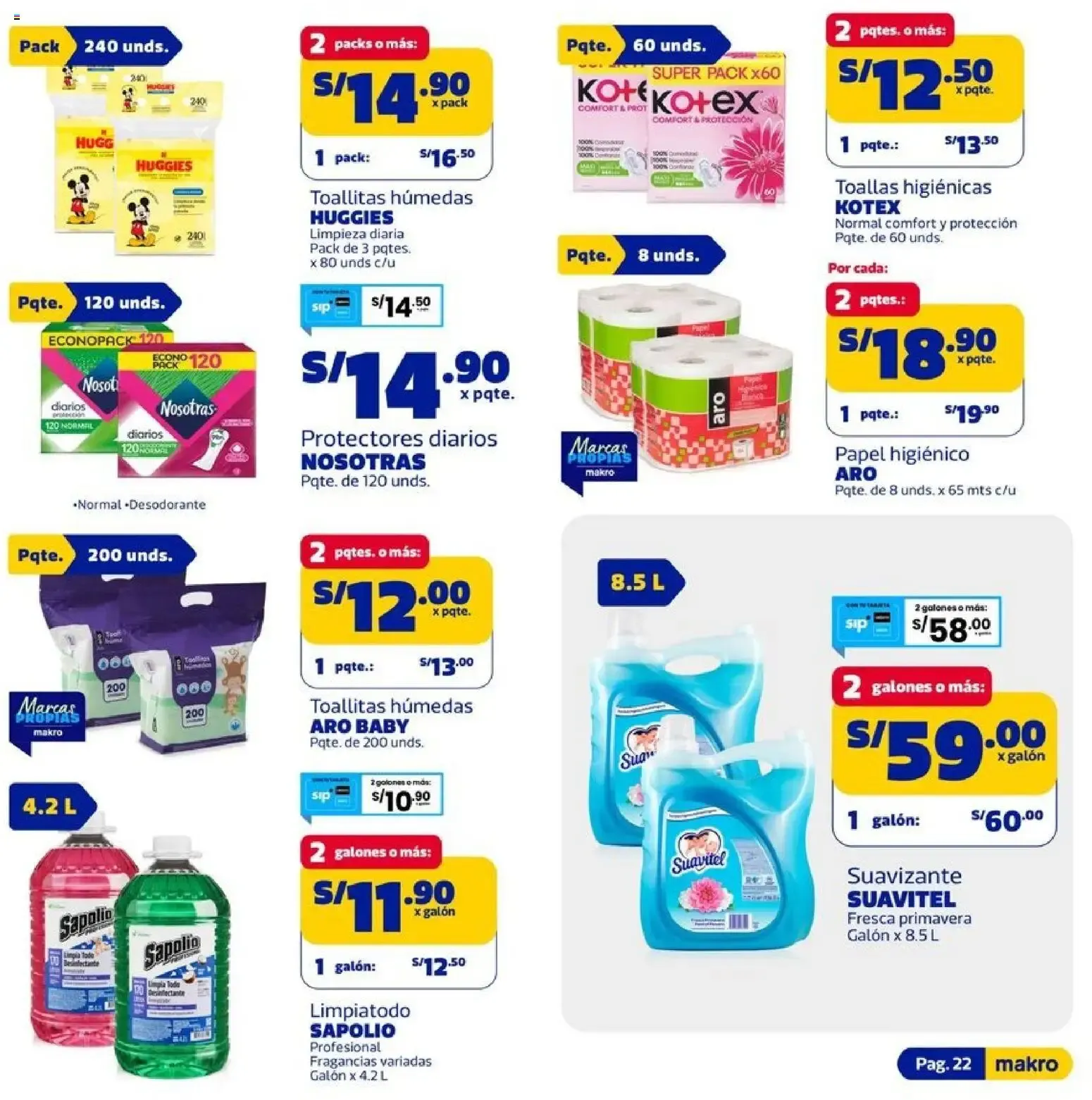 Catalogo de Makro Ahorro 10 de setiembre al 23 de setiembre 2026 - Pag 22