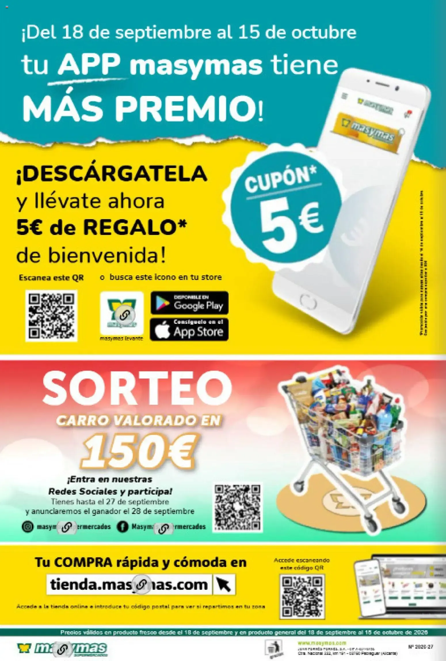 Catálogo de Masymas Frutería 18 de septiembre al 15 de octubre 2026 - Página 20