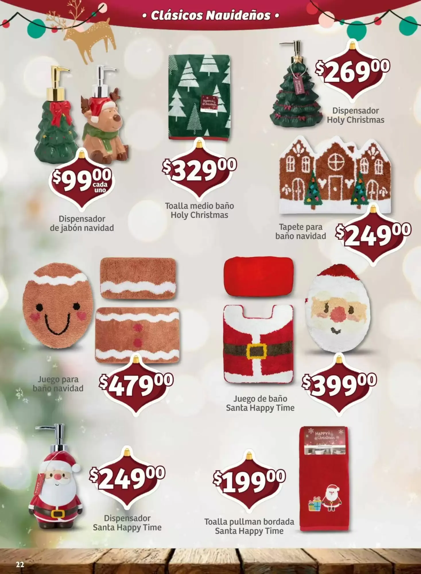 Catálogo de Soriana Mercado Decoración de Navidad 2026 30 de septiembre al 11 de noviembre 2026 - Pagina 22