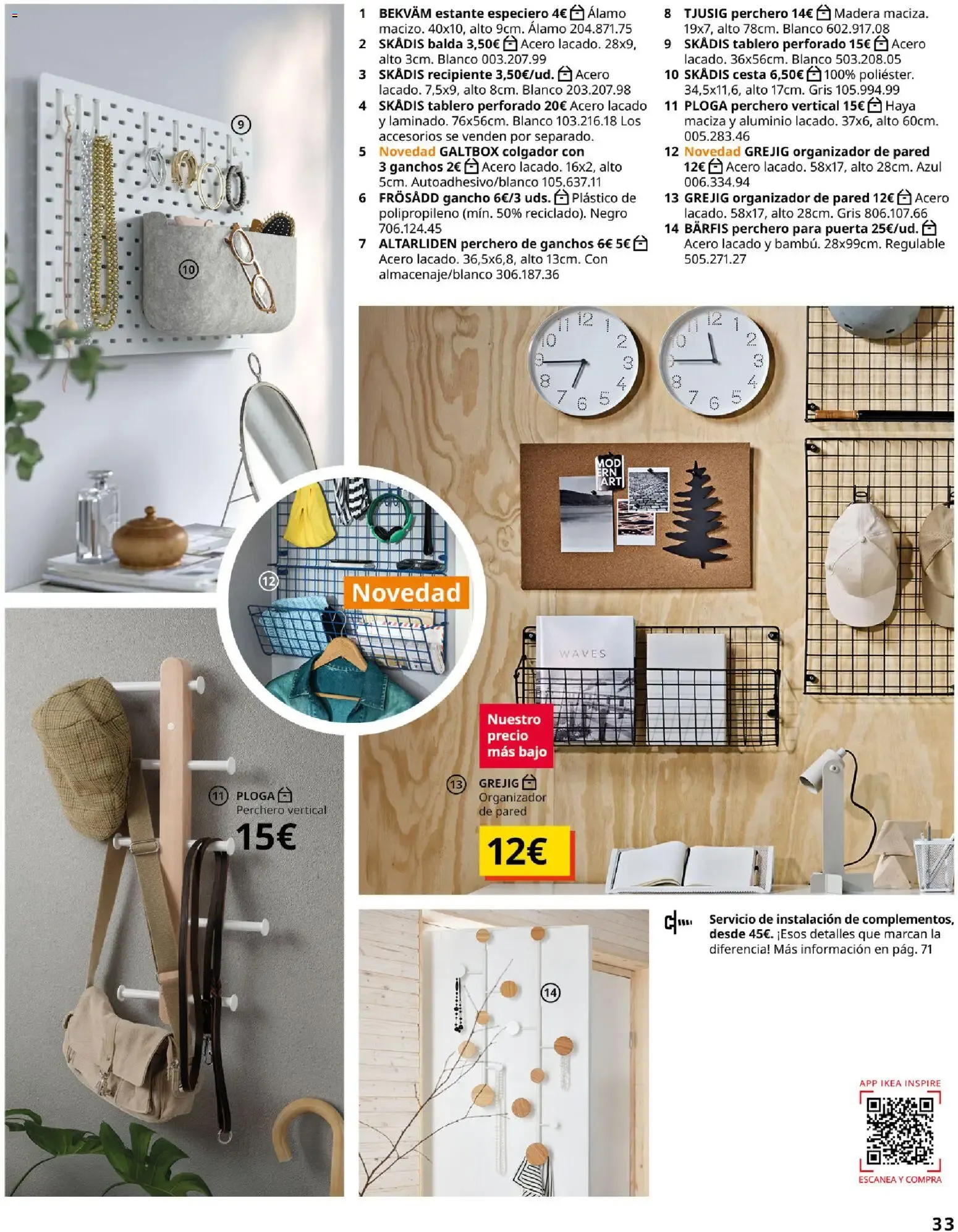 Catálogo de IKEA - Accesorios y decoración del 01/09/2026 1 de septiembre al 31 de enero 2027 - Página 33