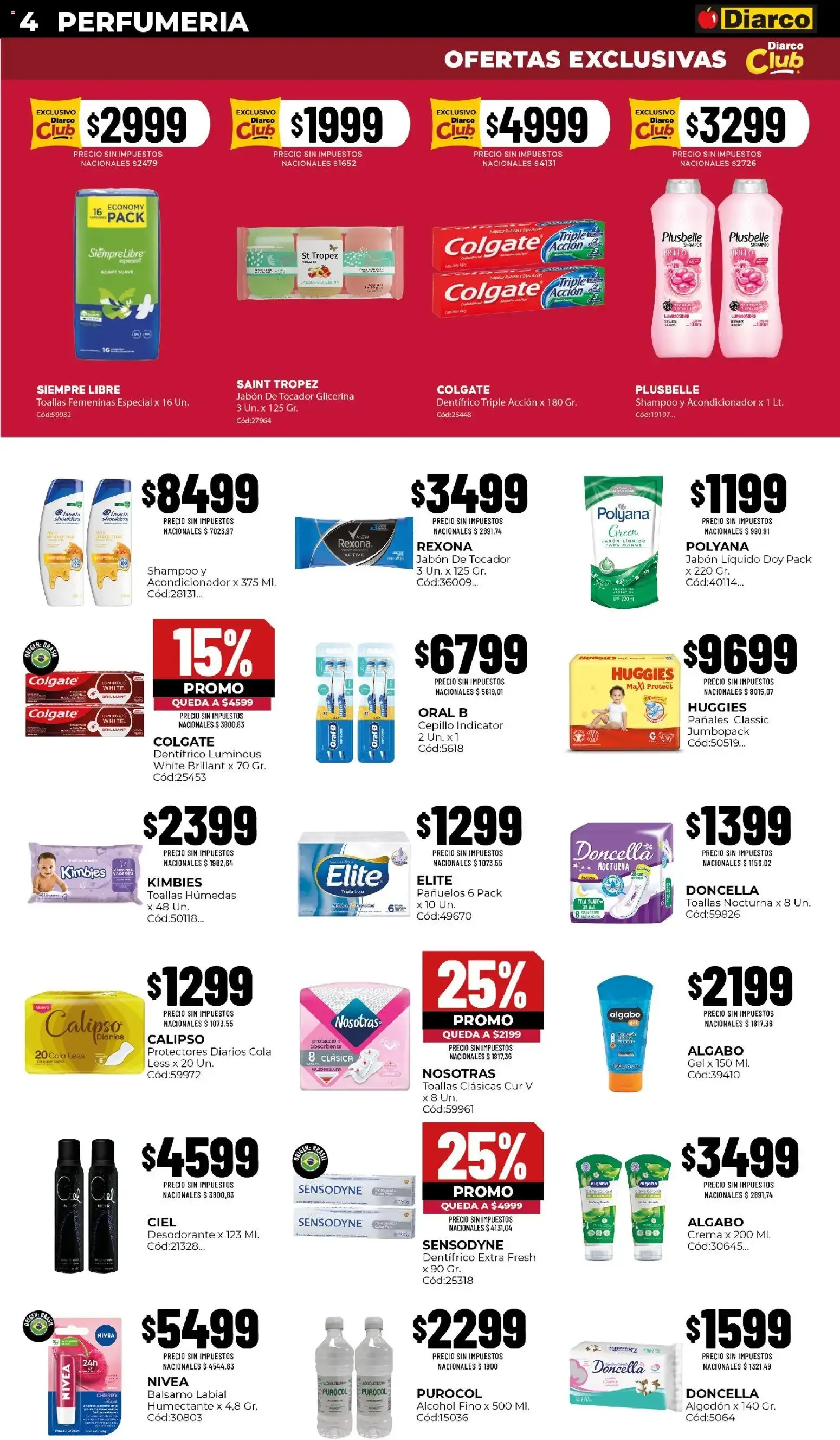 Ofertas de Diarco 14 de septiembre al 18 de septiembre 2026 - Página 4 del catálogo