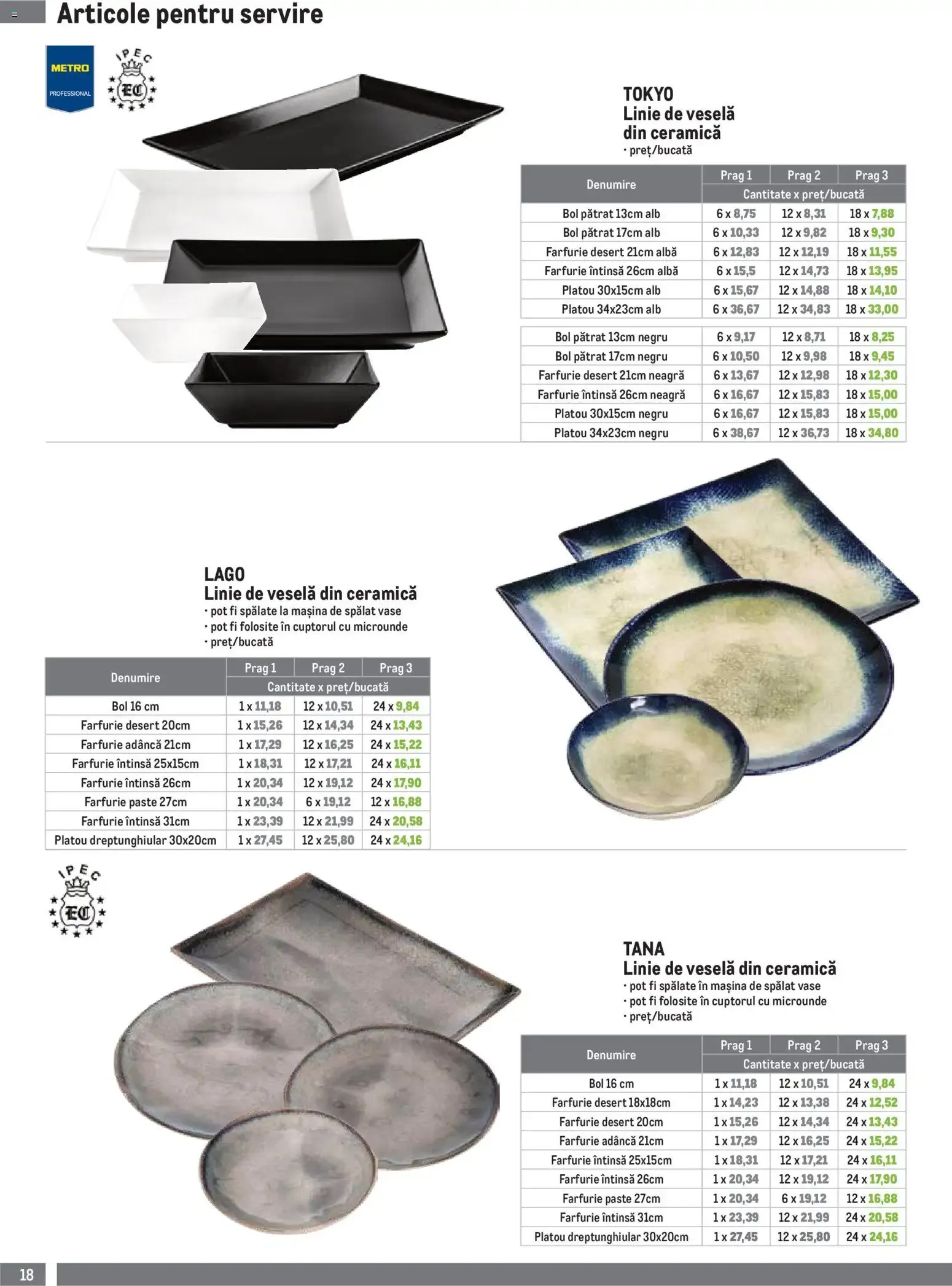 Catalog Metro Catalog Soluții Nealimentare pentru HoReCa - Oferta 01.10.2026 - 04.01.2027 de la 1 octombrie până la 4 ianuarie 2027 - Revista Pagina 18