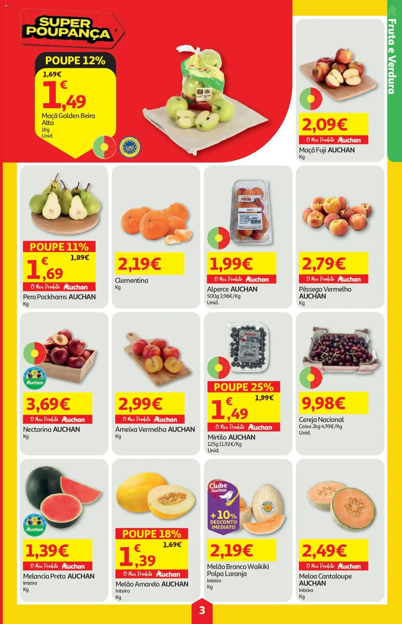 Folheto Auchan Super Poupança de 25 de junho até 1 de julho 2026 - Pagina 3