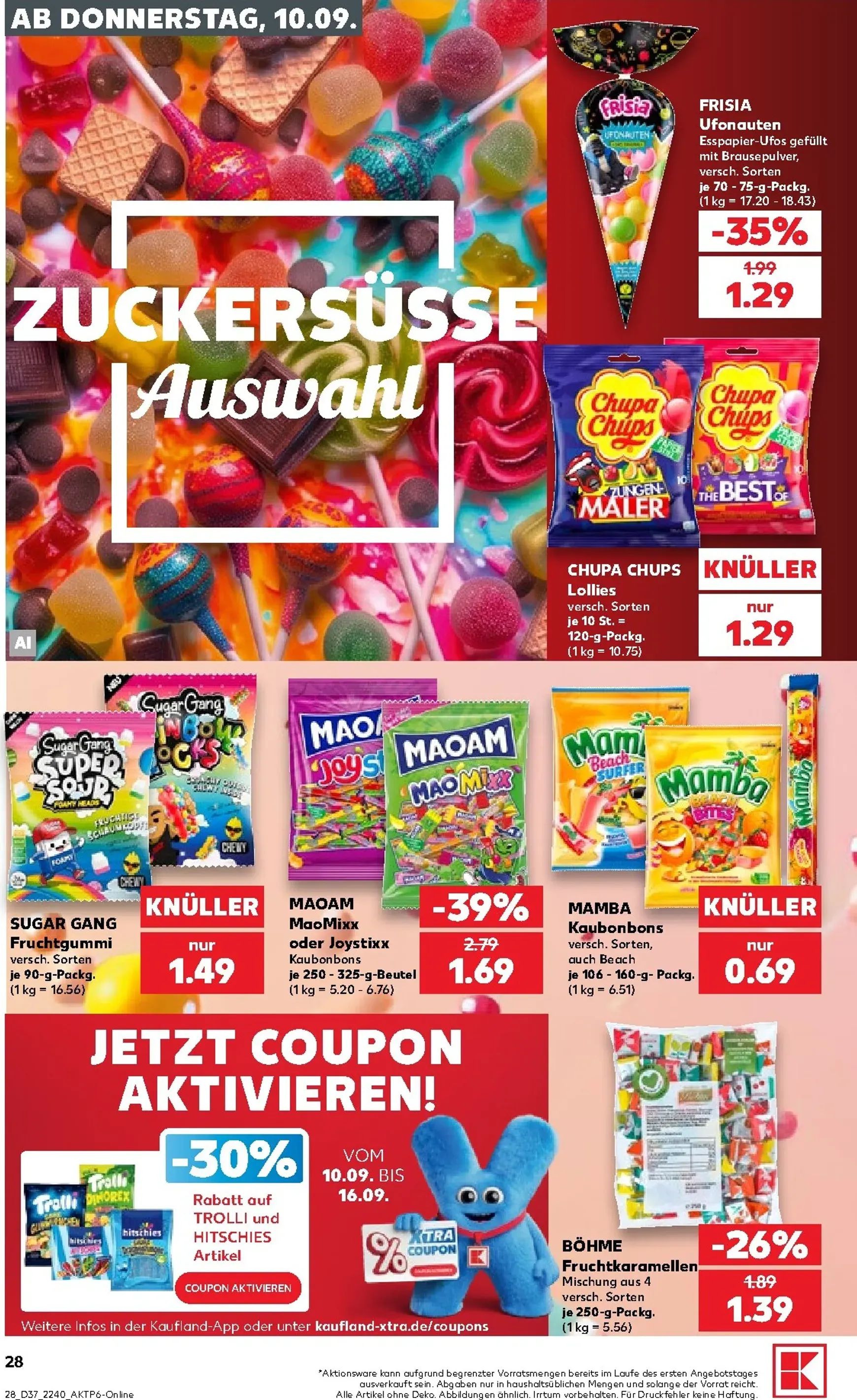 Kaufland Prospekt nächste Woche – von Donnerstag 10.09.2026 bis Mittwoch 16.09.2026 von 10. September bis 16. September 2026 - Prospekt seite 29