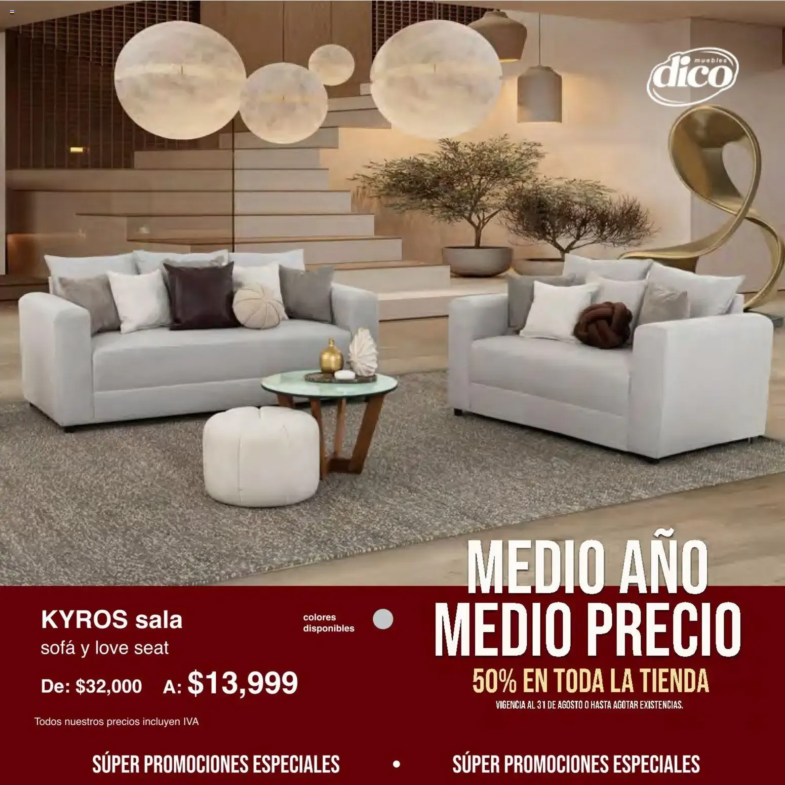 Catálogo de Muebles Dico catálogo Medio año, medio precio (01/08/2026 - 31/08/2026) - catálogo en línea 1 de agosto al 31 de agosto 2026 - Pagina 13