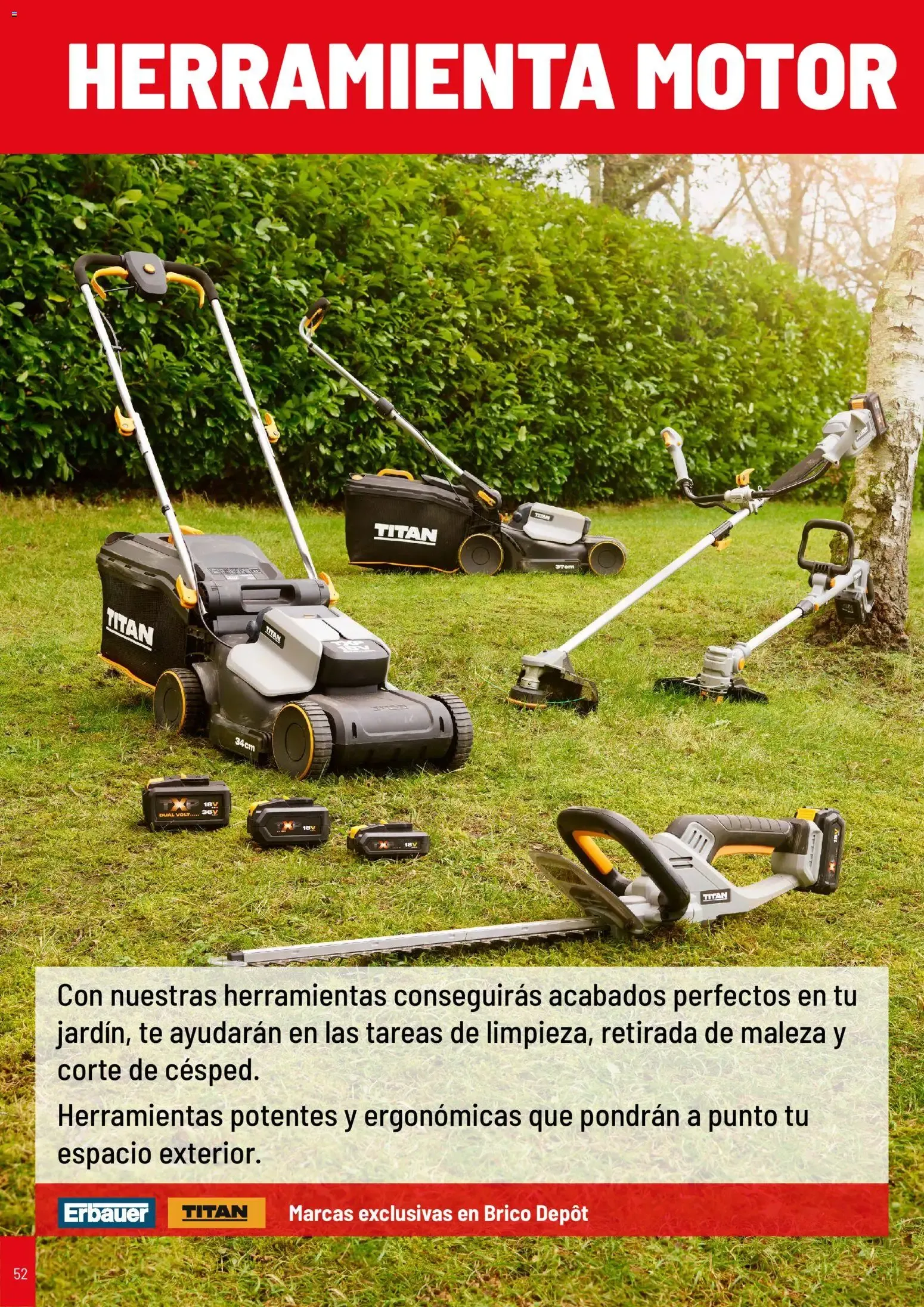 Catálogo de Brico Depôt folleto Jardín 2026 02/04/2026 - 31/03/2027 2 de abril al 31 de marzo 2027 - Página 52