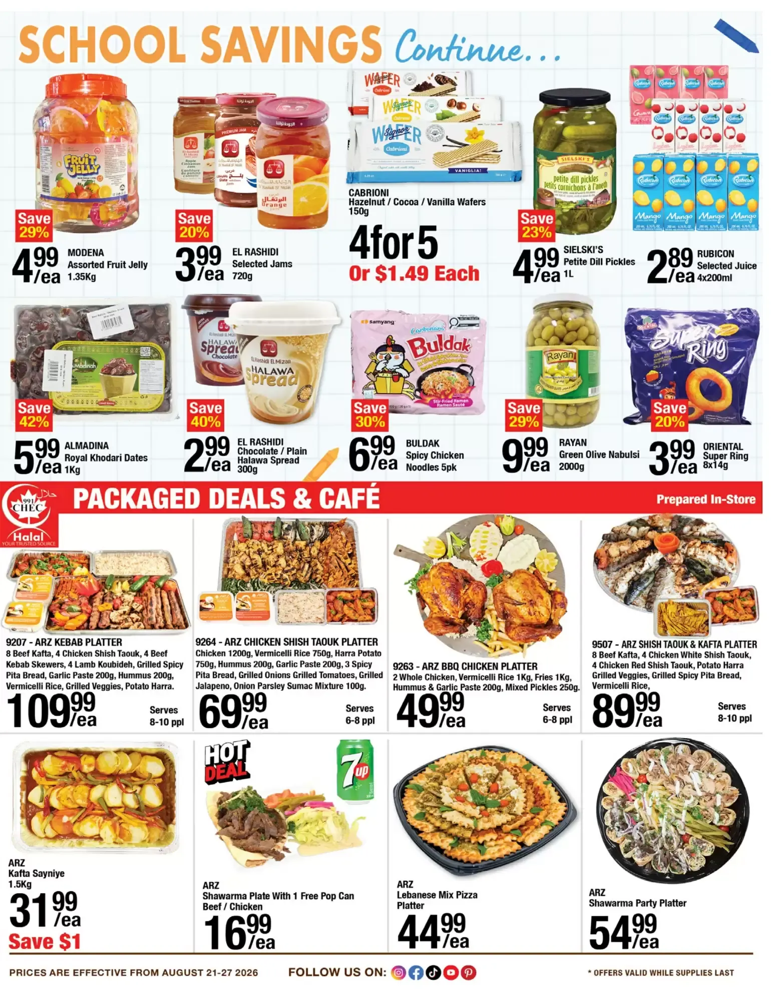 Arz Fine Foods flyer week 34 from August 21 to August 27 2026 - flyer page 3