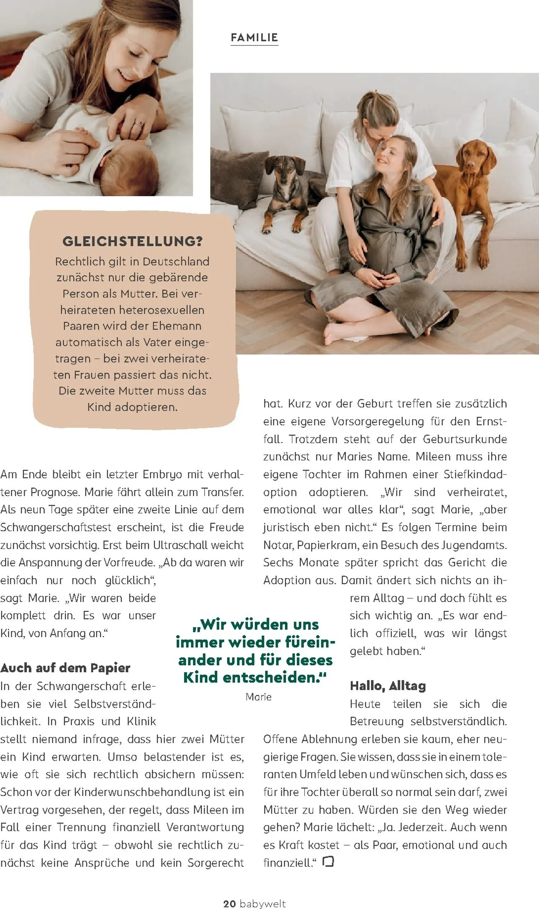 Babywelt - Das Elternmagazin von 23. Mai bis 30. Juni 2026 - Prospekt seite 21