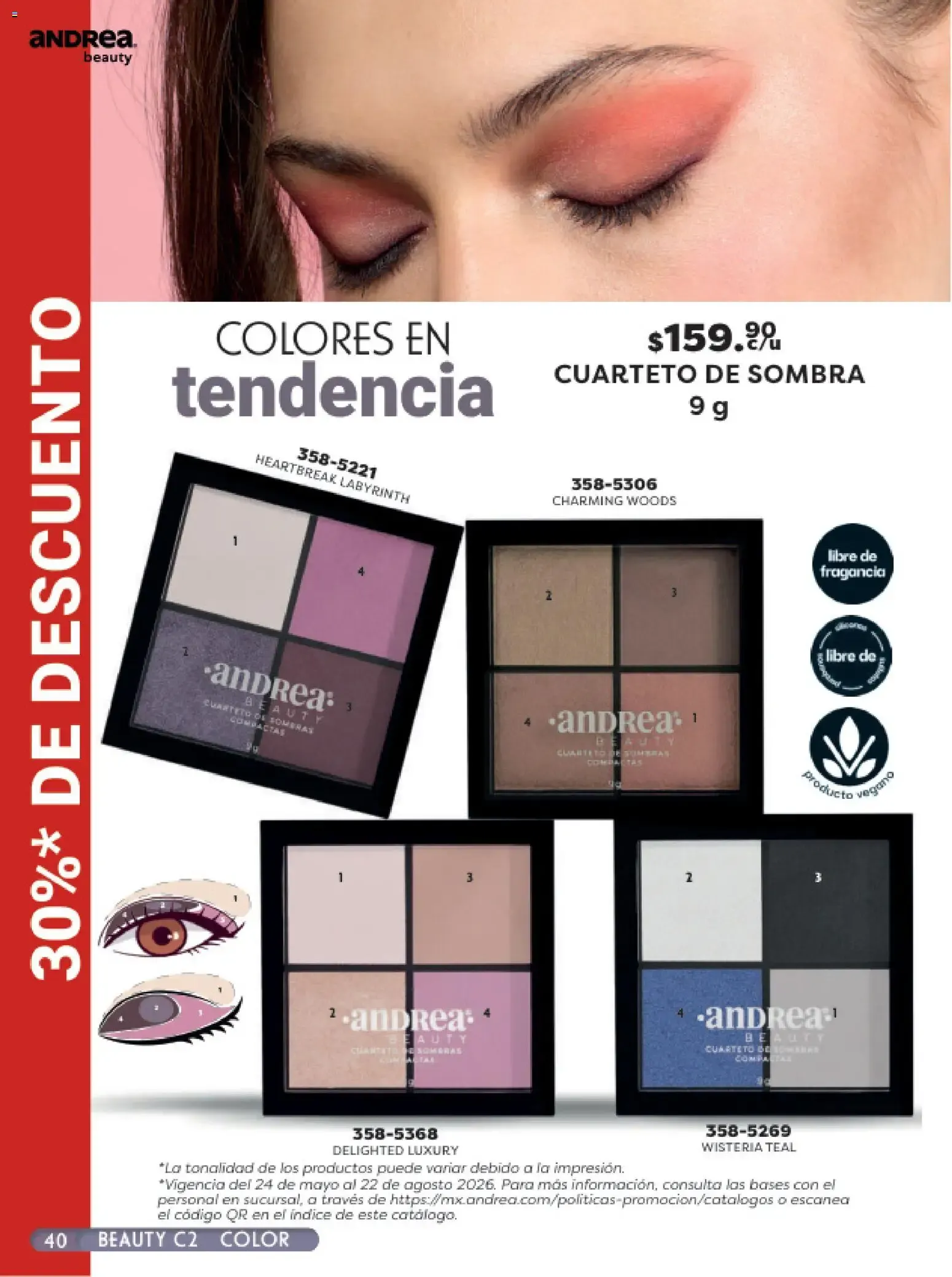 Catálogo de Andrea catálogo Beauty 2026 - Catálogos en línea de 24/05 - 22/08 24 de mayo al 22 de agosto 2026 - Pagina 40