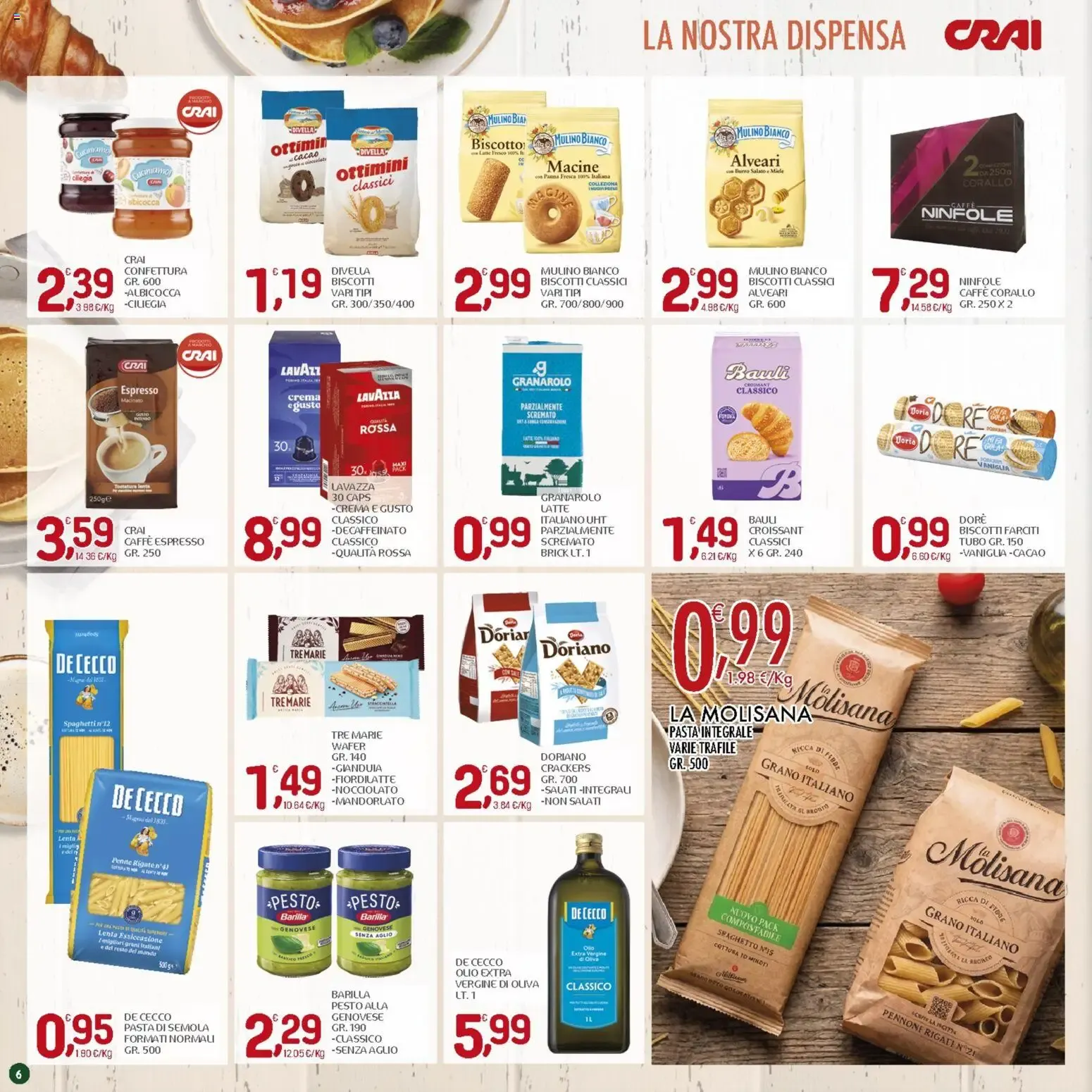 Nuovo CRAI volantino Offerte bollenti dal 06/08/2026 > offerte anteprima 🛍️ da 6 agosto a 16 agosto di 2026 - Pagina del volantino 6