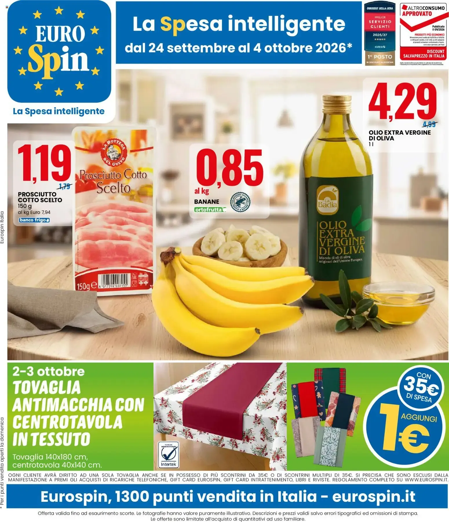 Volantino Eurospin dal 24/09/2026 > Nuovo Offerte > Anteprima