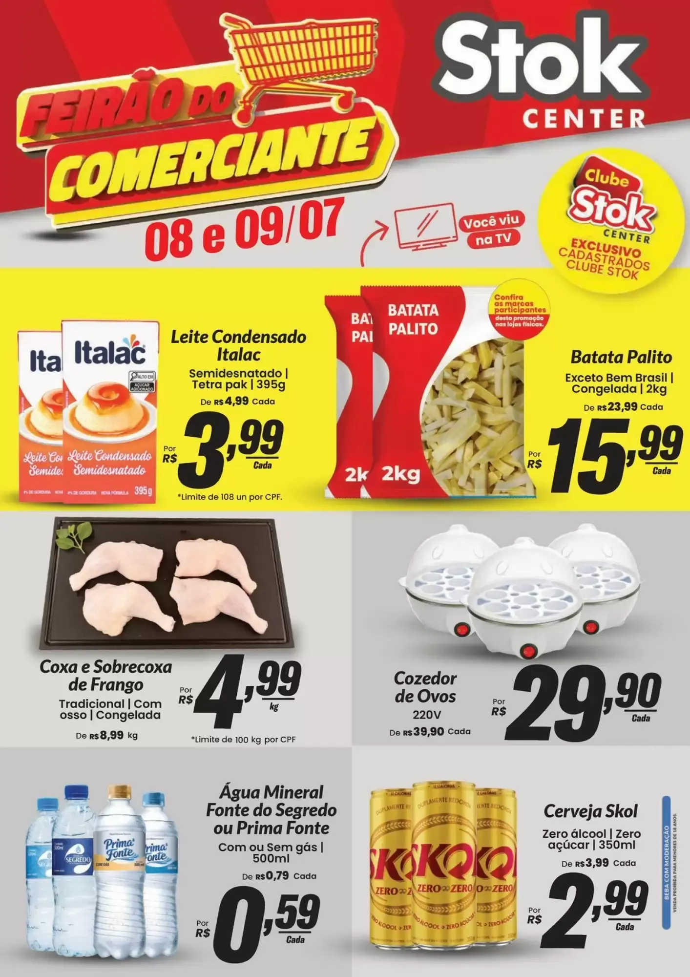 Encarte de Encarte Stok Center 8 de julho até 9 de julho 2026 - Pagina 1
