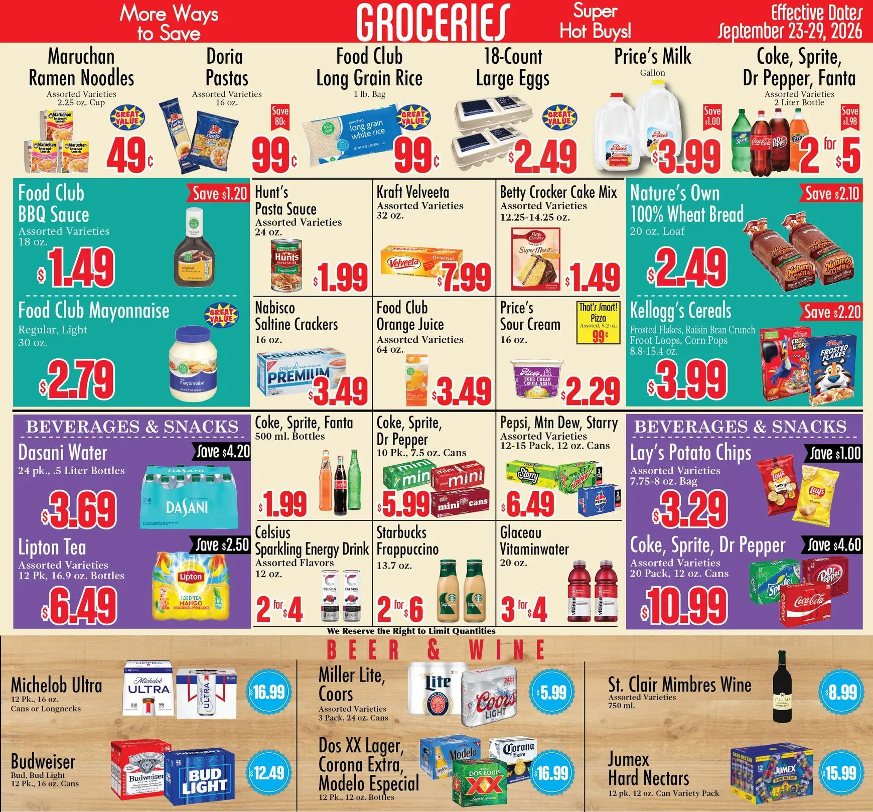 Weekly ad Current Food City leaflet valid from Wednesday 09/23/2026 to Tuesday 09/29/2026 from September 23 to September 29 2026 - Page 3